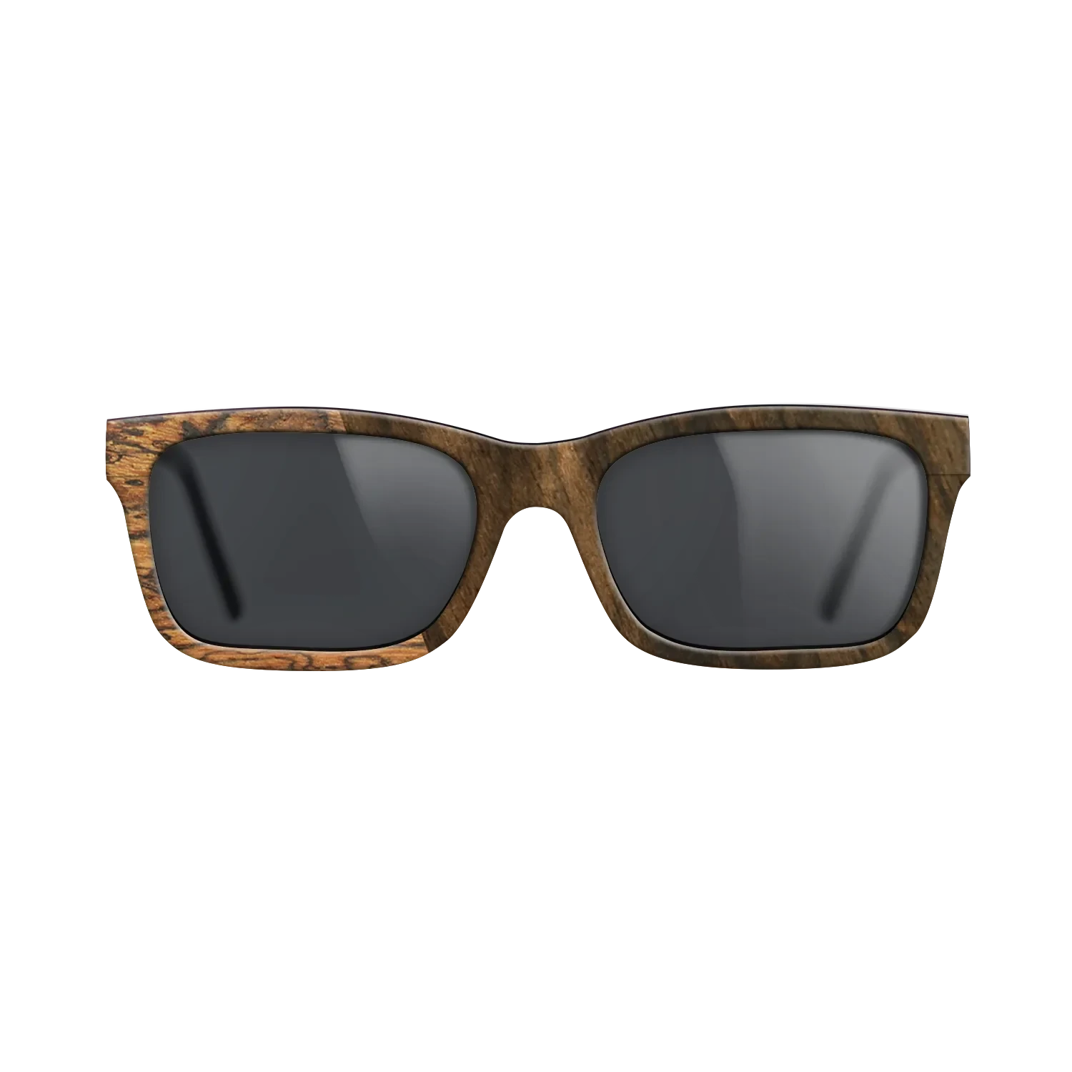 Wenge,Bocote,Ziricote Dark Quartered: Angle Cut - The Sage - Rectangle - SIRIS wood optic