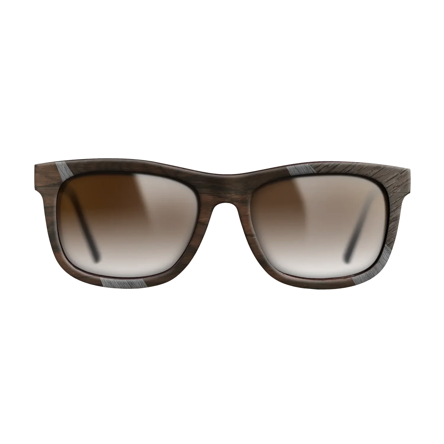 Rosewood Reconstituted,Poplar Dyed: Grey,Fumed Oak,Ziricote Dark Quartered: Fractal - The Hero - Square - SIRIS wood optic