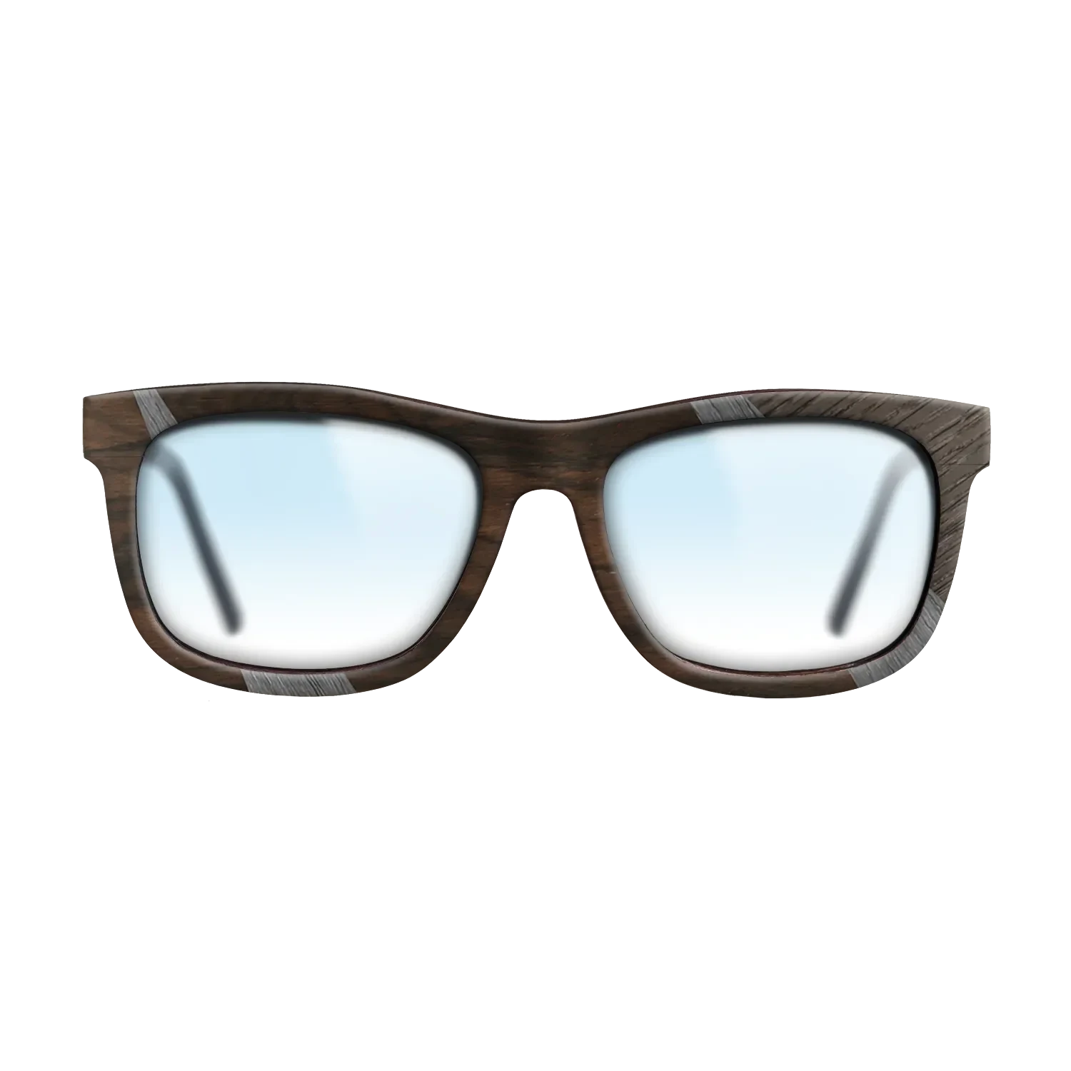 Rosewood Reconstituted,Poplar Dyed: Grey,Fumed Oak,Ziricote Dark Quartered: Fractal - The Hero - Square - SIRIS wood optic