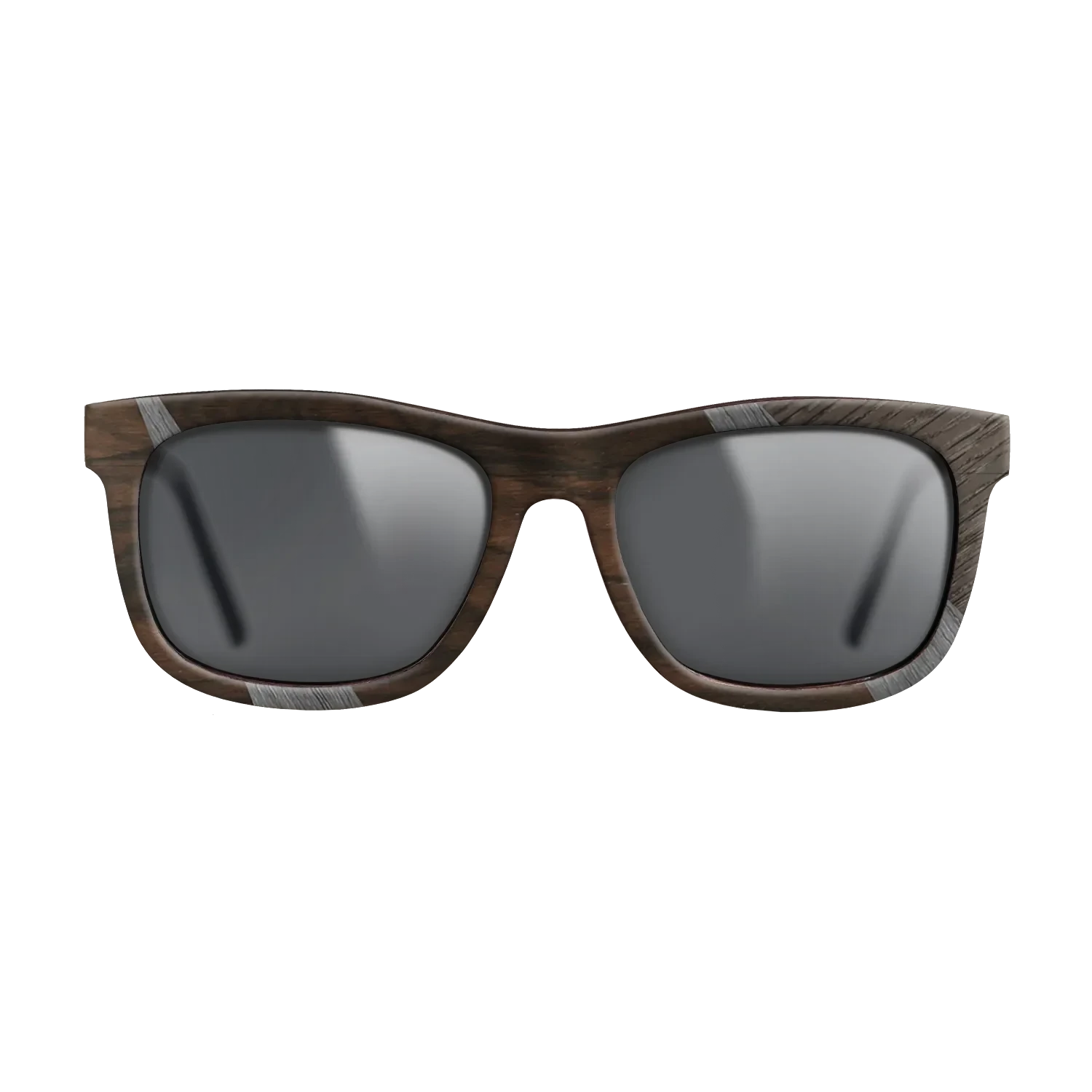 Rosewood Reconstituted,Poplar Dyed: Grey,Fumed Oak,Ziricote Dark Quartered: Fractal - The Hero - Square - SIRIS wood optic