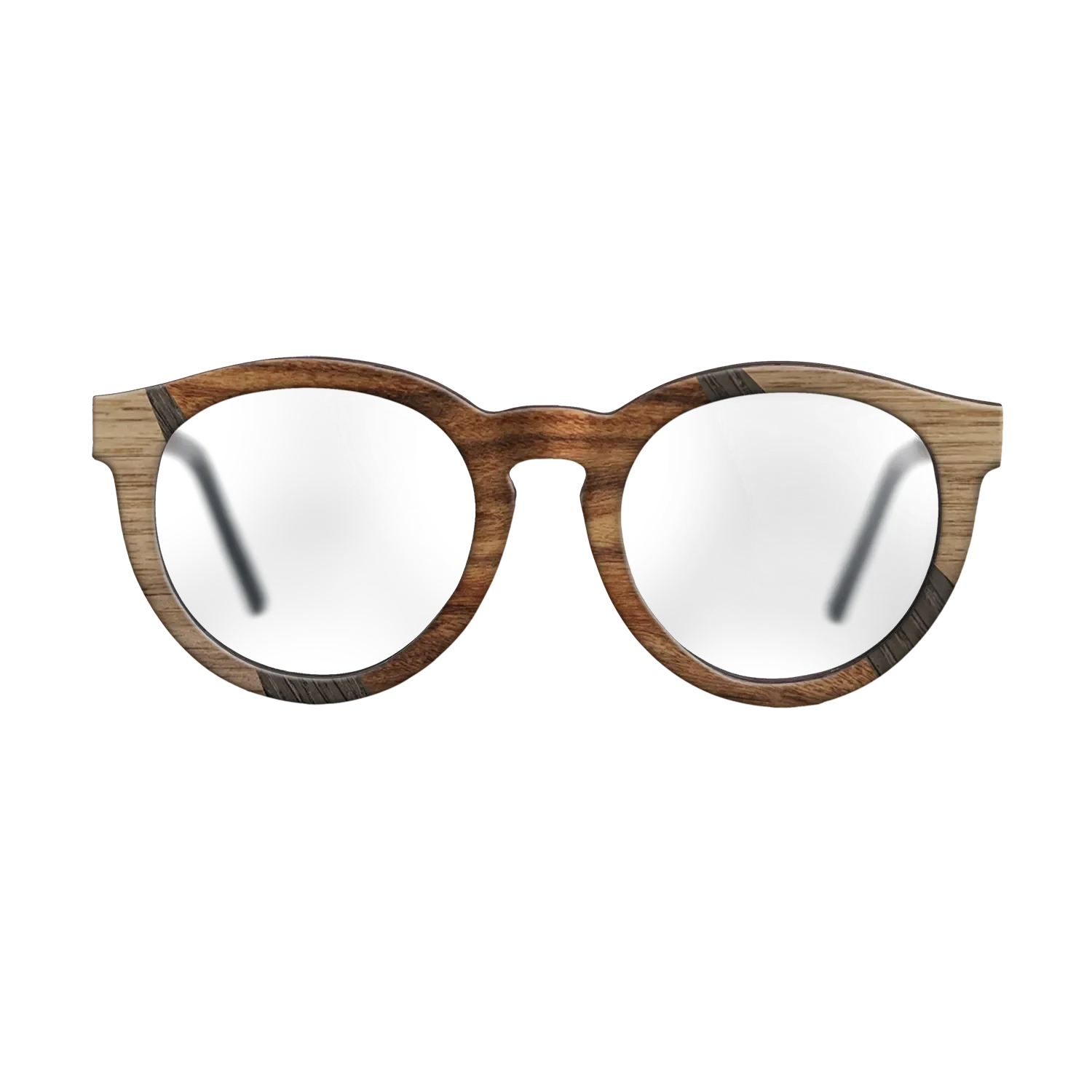 Santos Rosewood Dark,Ziricote Dark Quartered,Walnut Claro Light,Walnut: Straight Grain,Fumed Oak: Fractal - The Rebel - Round - SIRIS wood optic