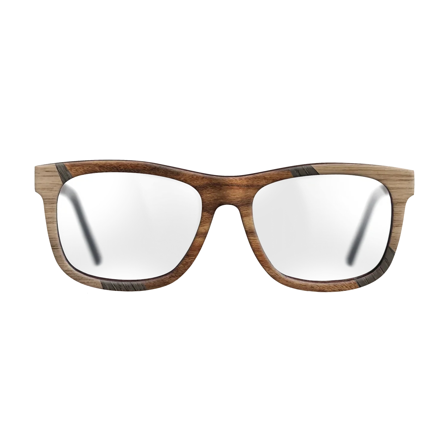 Santos Rosewood Dark,Ziricote Dark Quartered,Walnut Claro Light,Walnut: Straight Grain,Fumed Oak: Fractal - The Hero - Square - SIRIS wood optic