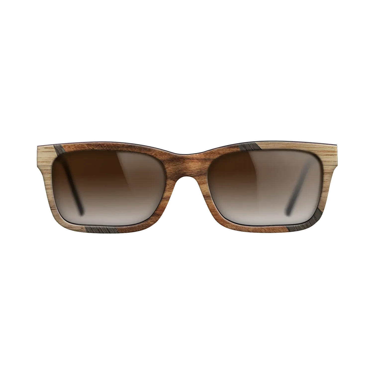 Santos Rosewood Dark,Ziricote Dark Quartered,Walnut Claro Light,Walnut: Straight Grain,Fumed Oak: Fractal - The Sage - Rectangle - SIRIS wood optic