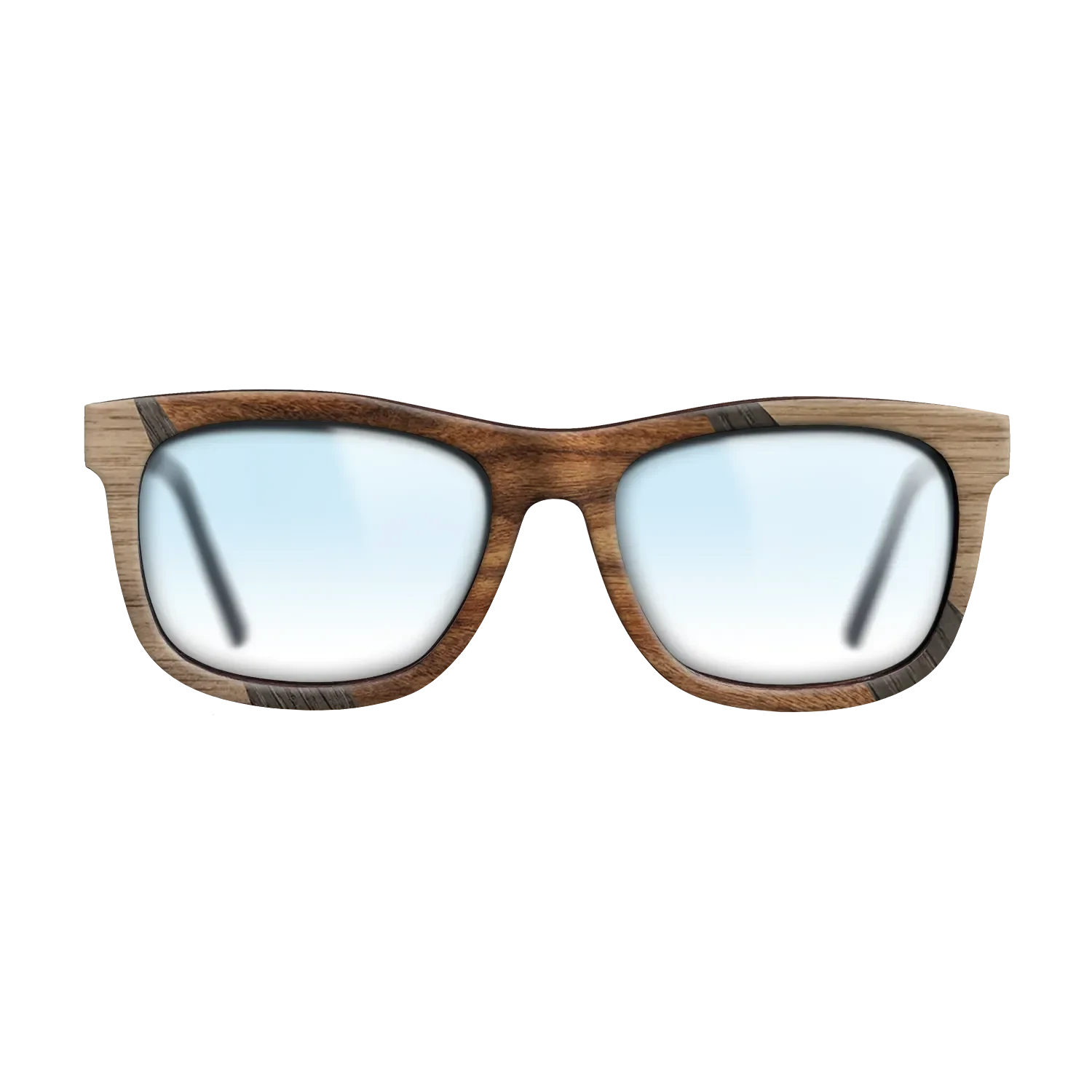 Santos Rosewood Dark,Ziricote Dark Quartered,Walnut Claro Light,Walnut: Straight Grain,Fumed Oak: Fractal - The Hero - Square - SIRIS wood optic