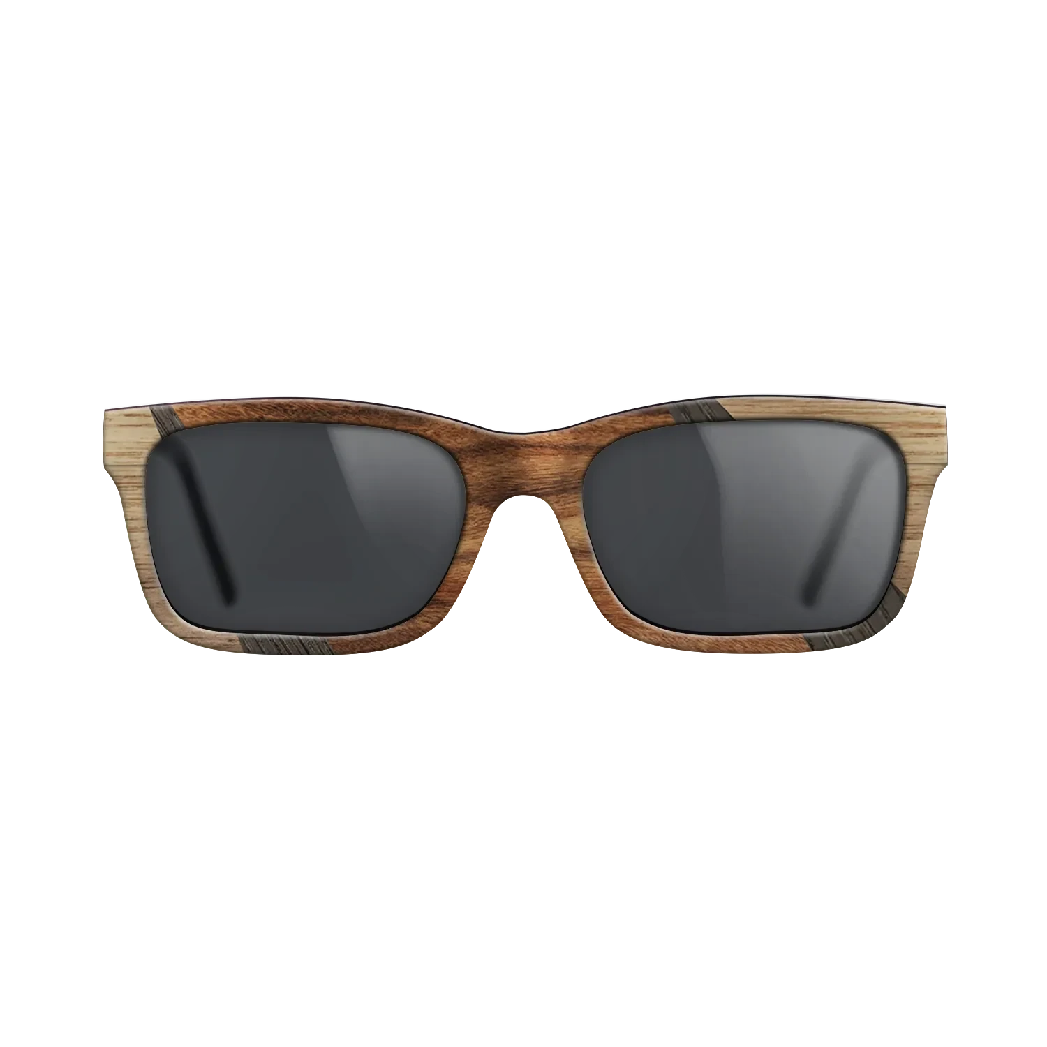 Santos Rosewood Dark,Ziricote Dark Quartered,Walnut Claro Light,Walnut: Straight Grain,Fumed Oak: Fractal - The Sage - Rectangle - SIRIS wood optic