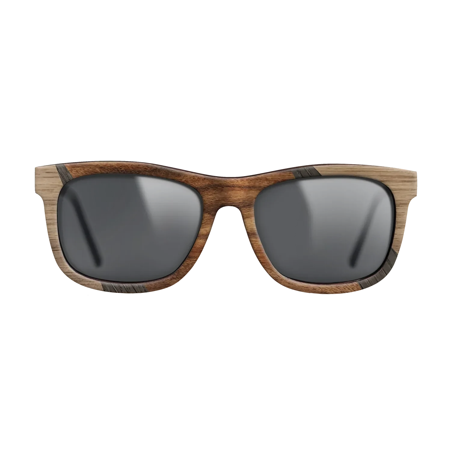 Santos Rosewood Dark,Ziricote Dark Quartered,Walnut Claro Light,Walnut: Straight Grain,Fumed Oak: Fractal - The Hero - Square - SIRIS wood optic