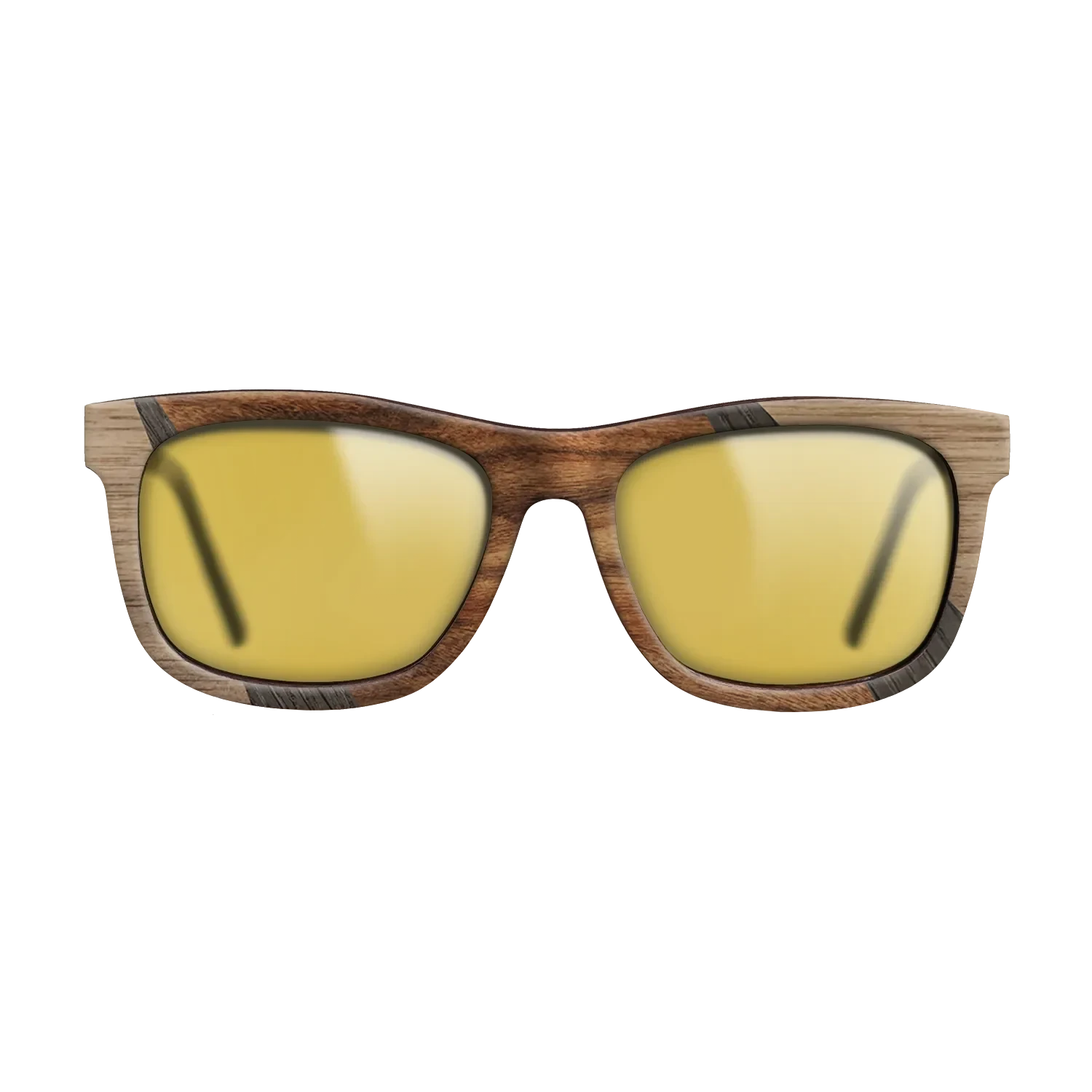 Santos Rosewood Dark,Ziricote Dark Quartered,Walnut Claro Light,Walnut: Straight Grain,Fumed Oak: Fractal - The Hero - Square - SIRIS wood optic