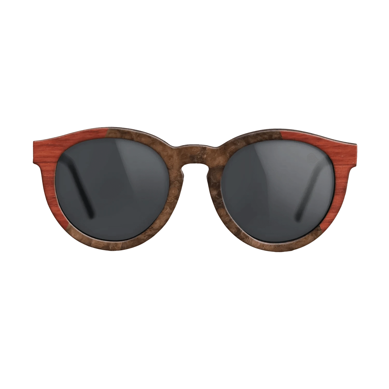 Koa,Bloodwood,Walnut Burl: Recursive - The Rebel - Round - 951 - SIRIS wood optic