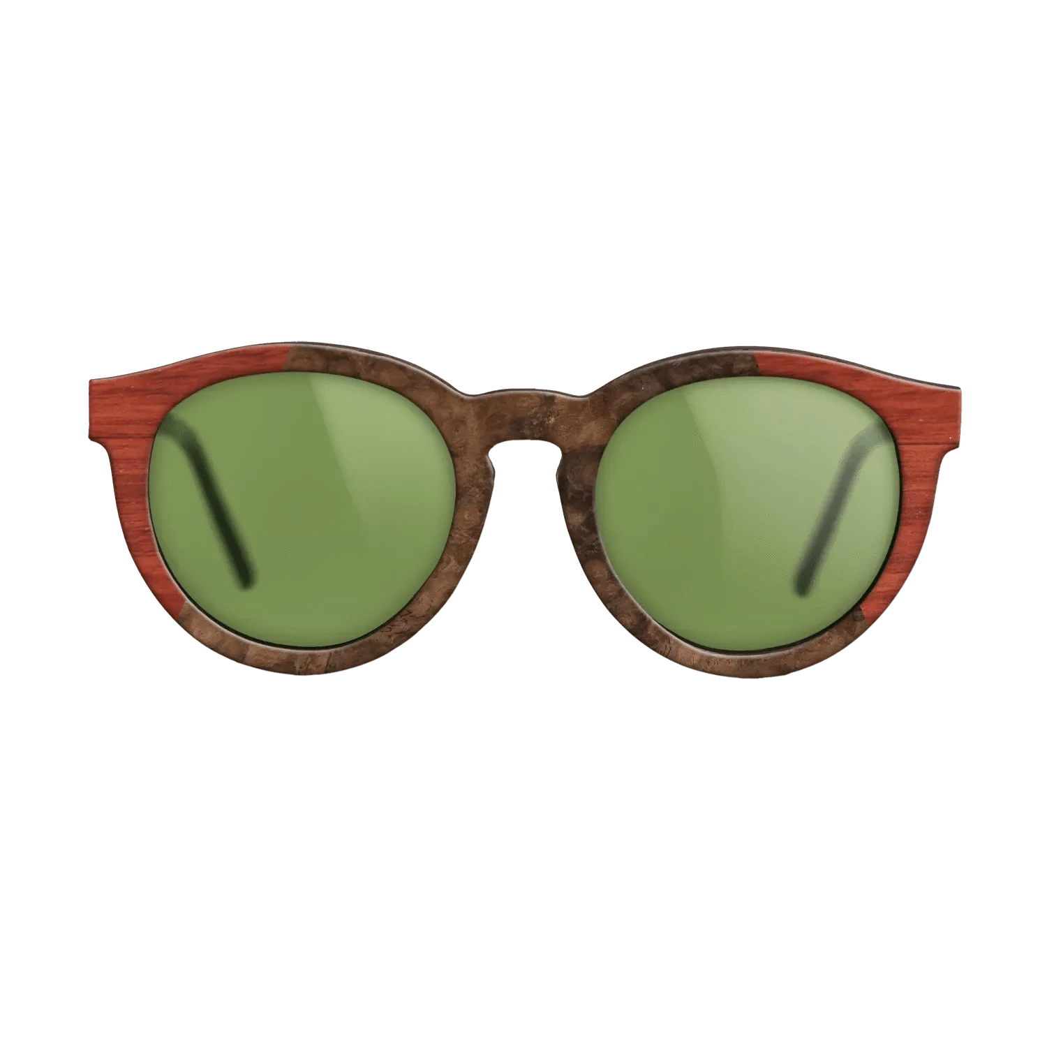 Koa,Bloodwood,Walnut Burl: Recursive - The Rebel - Round - 951 - SIRIS wood optic