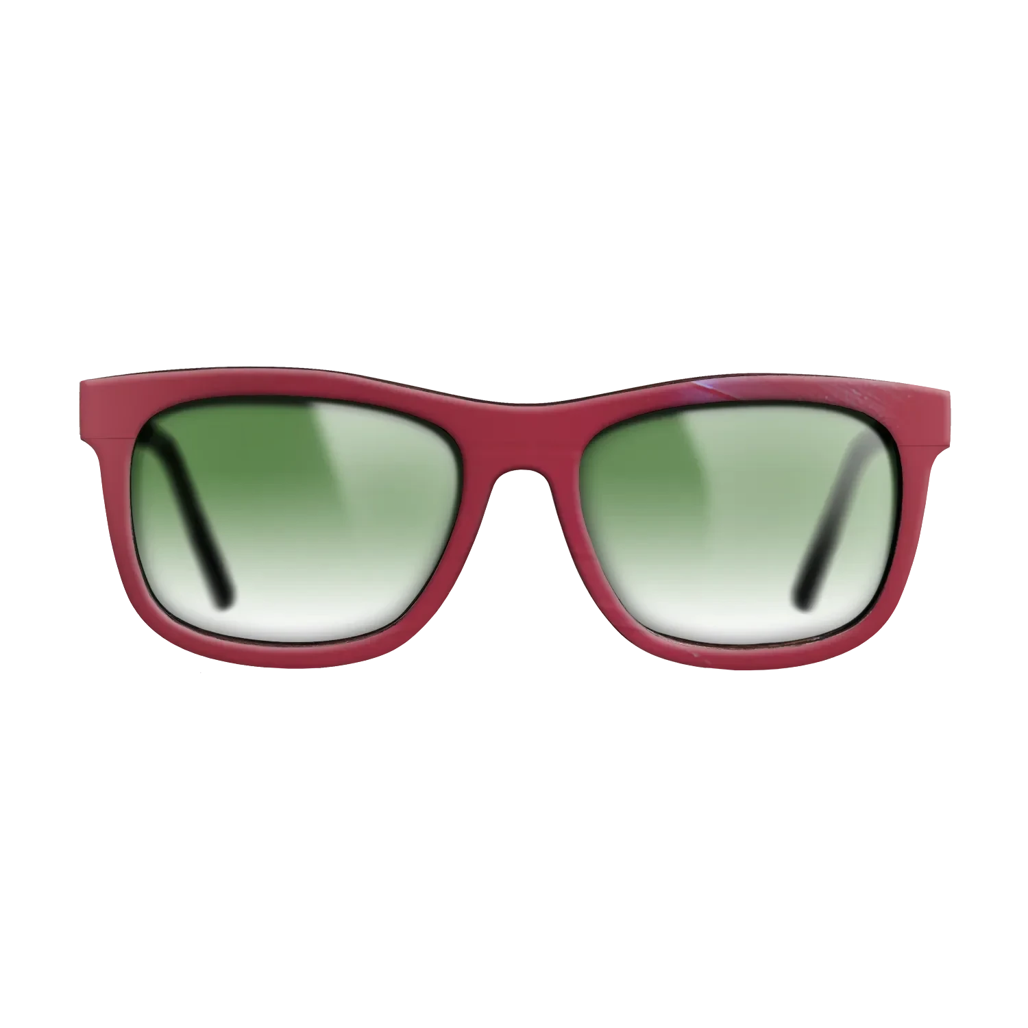 Red Vinyl Walnut - The Hero - Square - 2117 - SIRIS wood optic