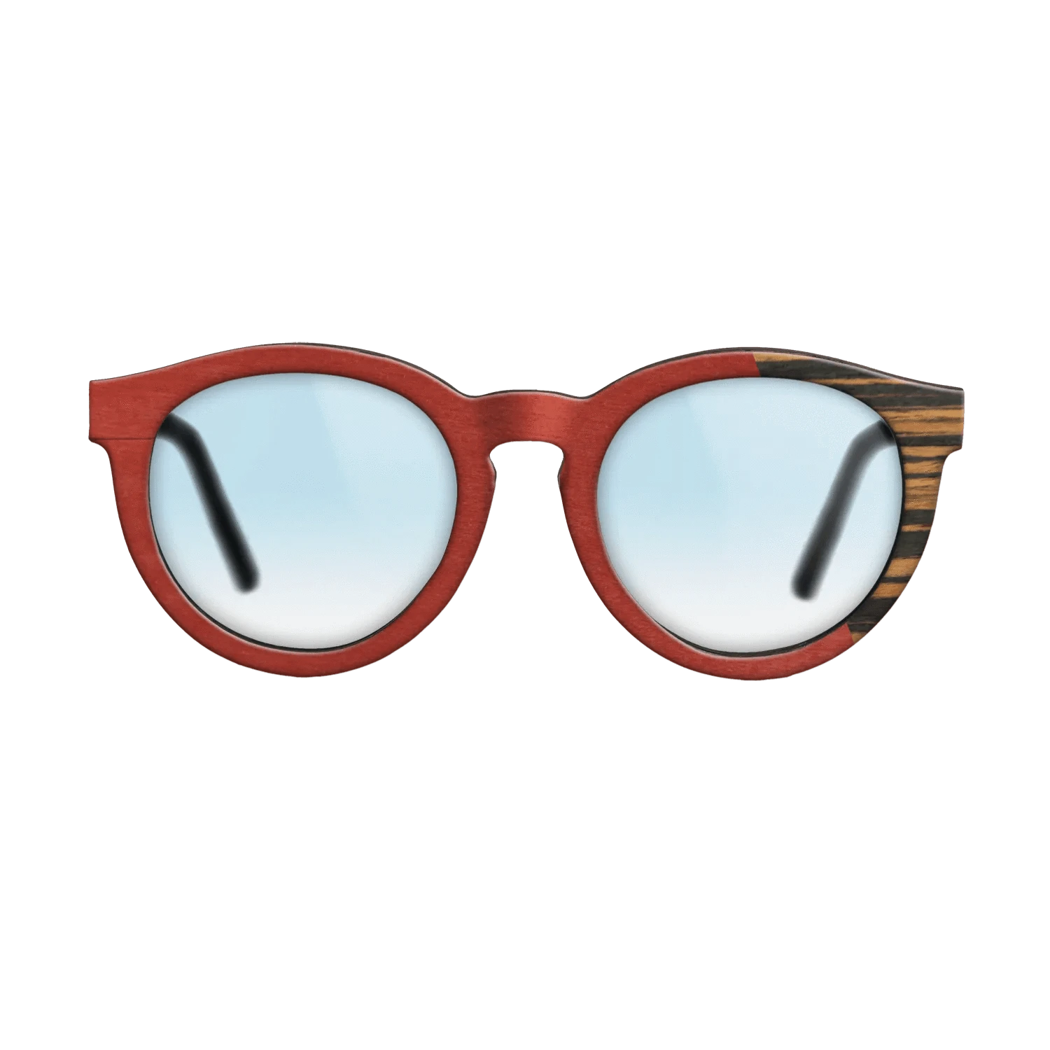 Red Poplar Angle Italian Ebony - The Rebel - Round - 2121  - Chroma - SIRIS wood optic