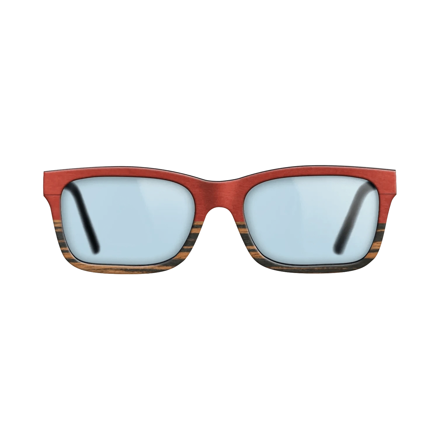 Red Poplar Tophalf Italian Ebony - The Sage - Rectangle - 2122  - Chroma - SIRIS wood optic