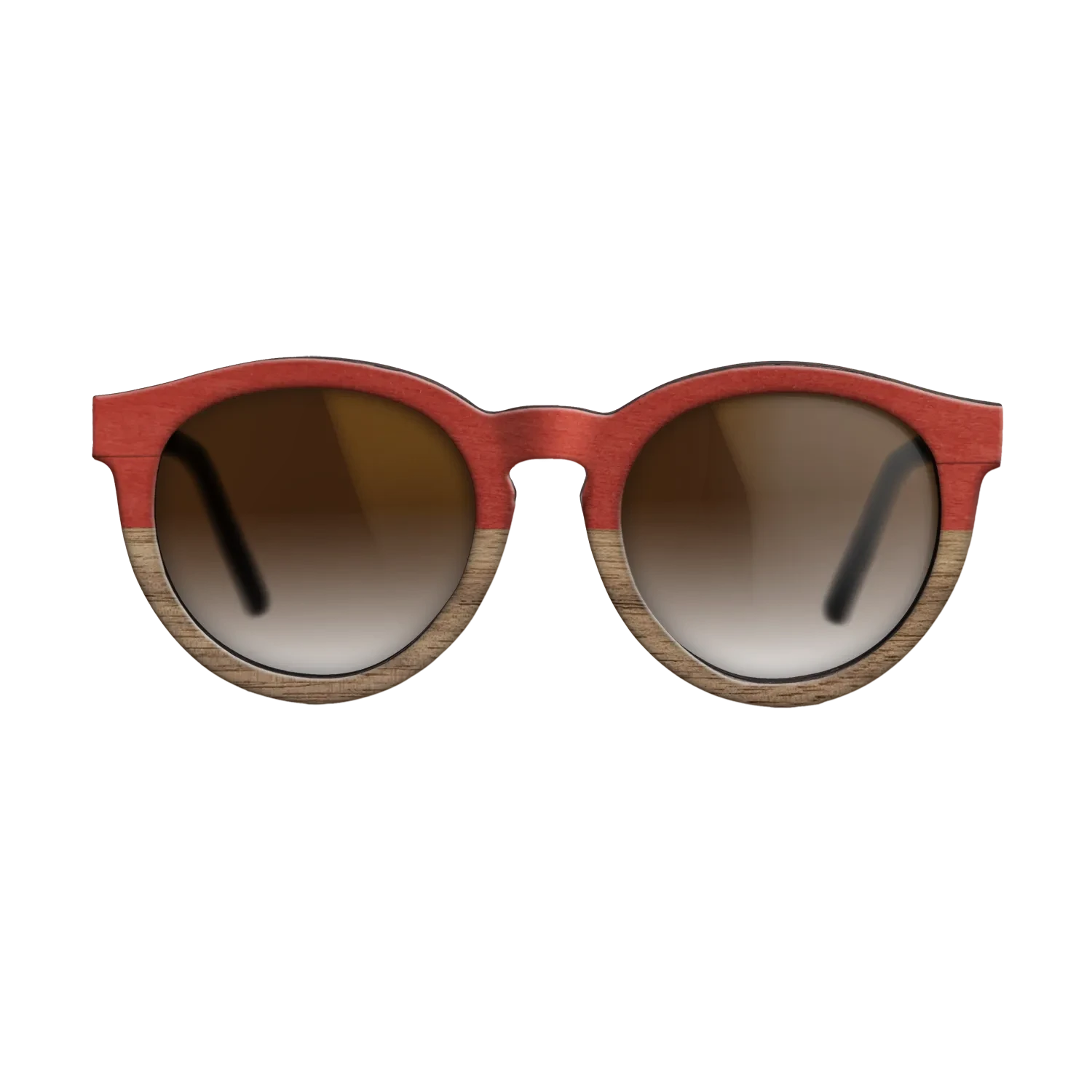 Red Poplar Tophalf Walnut - The Rebel - Round - 2123  - Chroma - SIRIS wood optic