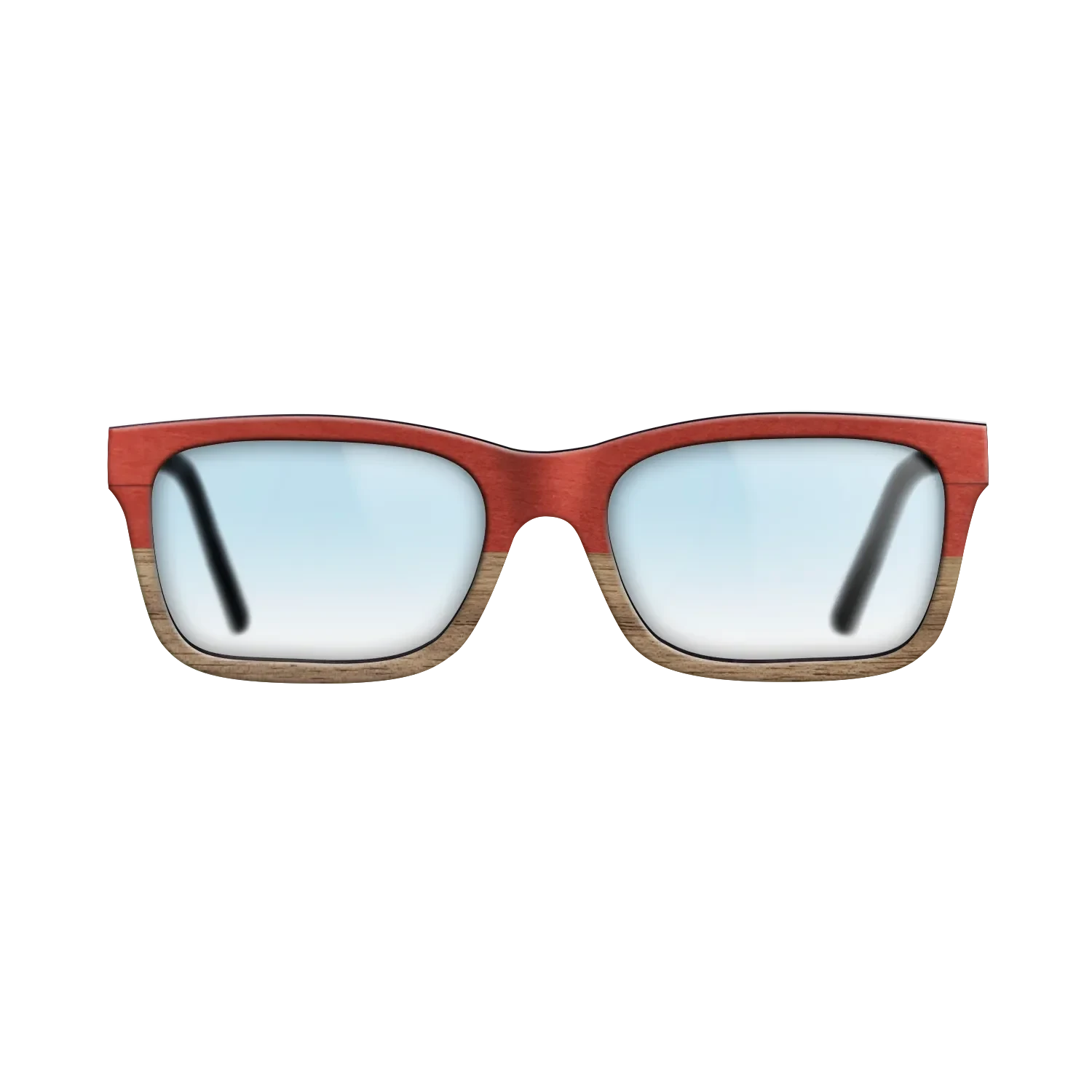 Red Poplar Tophalf Walnut - The Sage - Rectangle - 2123  - Chroma - SIRIS wood optic