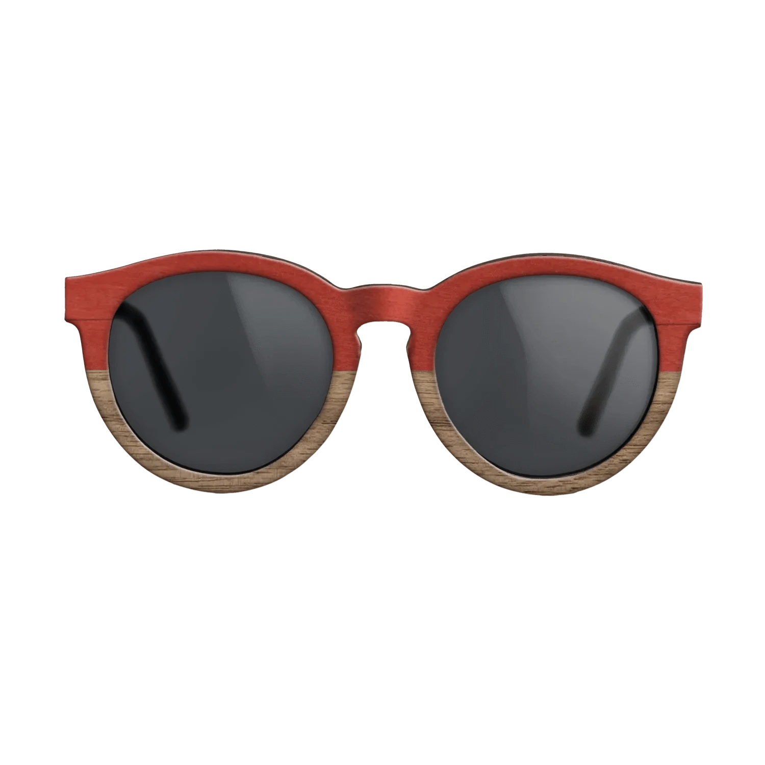 Red Poplar Tophalf Walnut - The Rebel - Round - 2123  - Chroma - SIRIS wood optic
