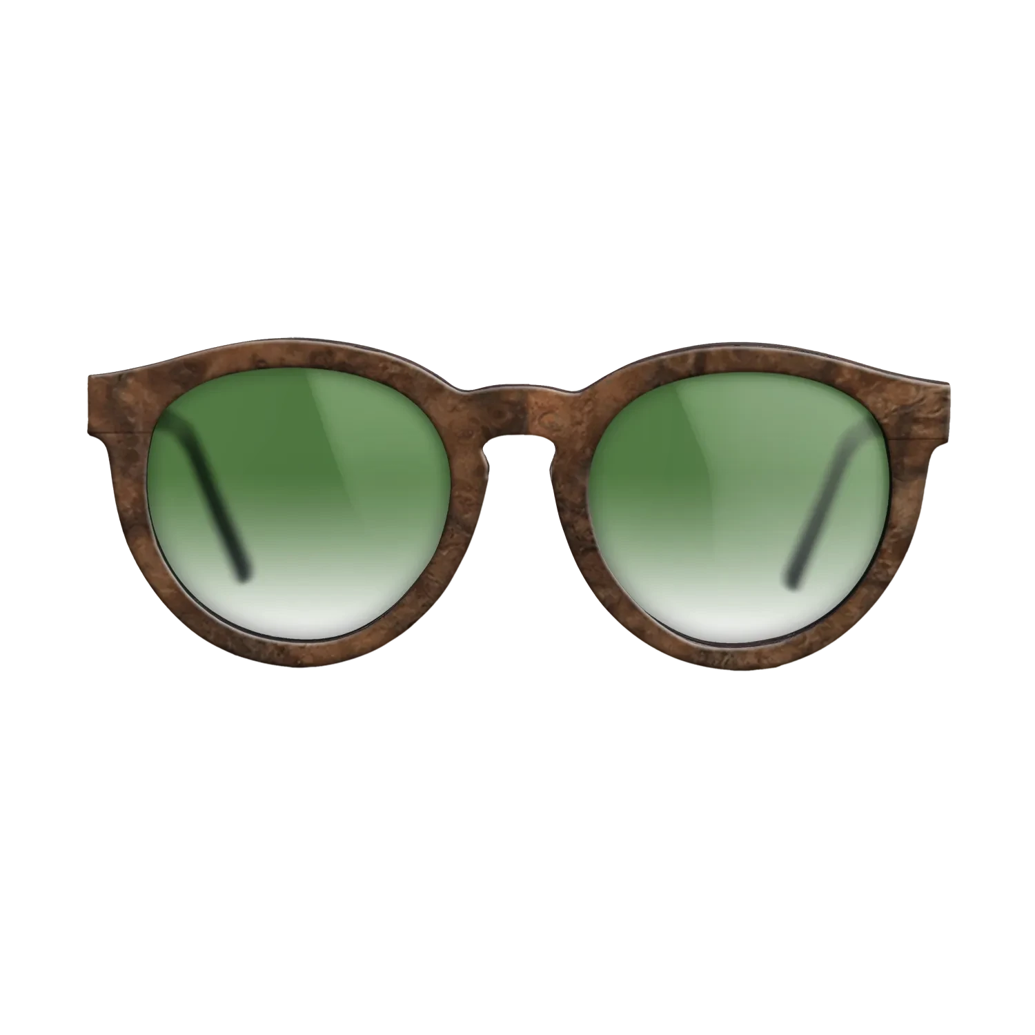 Walnut Burl,Walnut: Straight Grain: Single Cut - The Rebel - Round - SIRIS wood optic