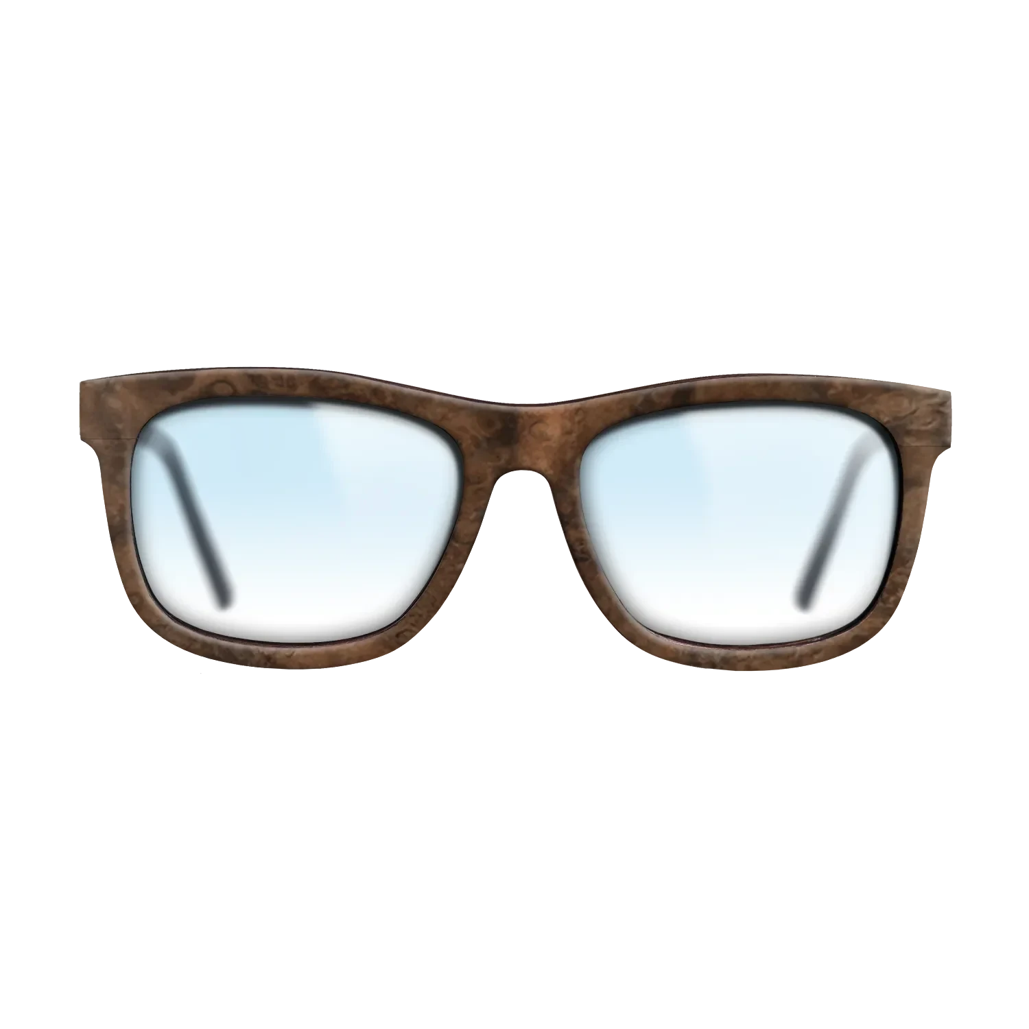 Walnut Burl,Walnut: Straight Grain: Single Cut - The Hero - Square - SIRIS wood optic
