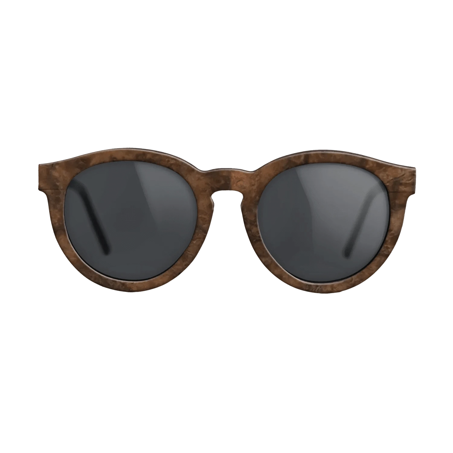 Walnut Burl,Walnut: Straight Grain: Single Cut - The Rebel - Round - SIRIS wood optic