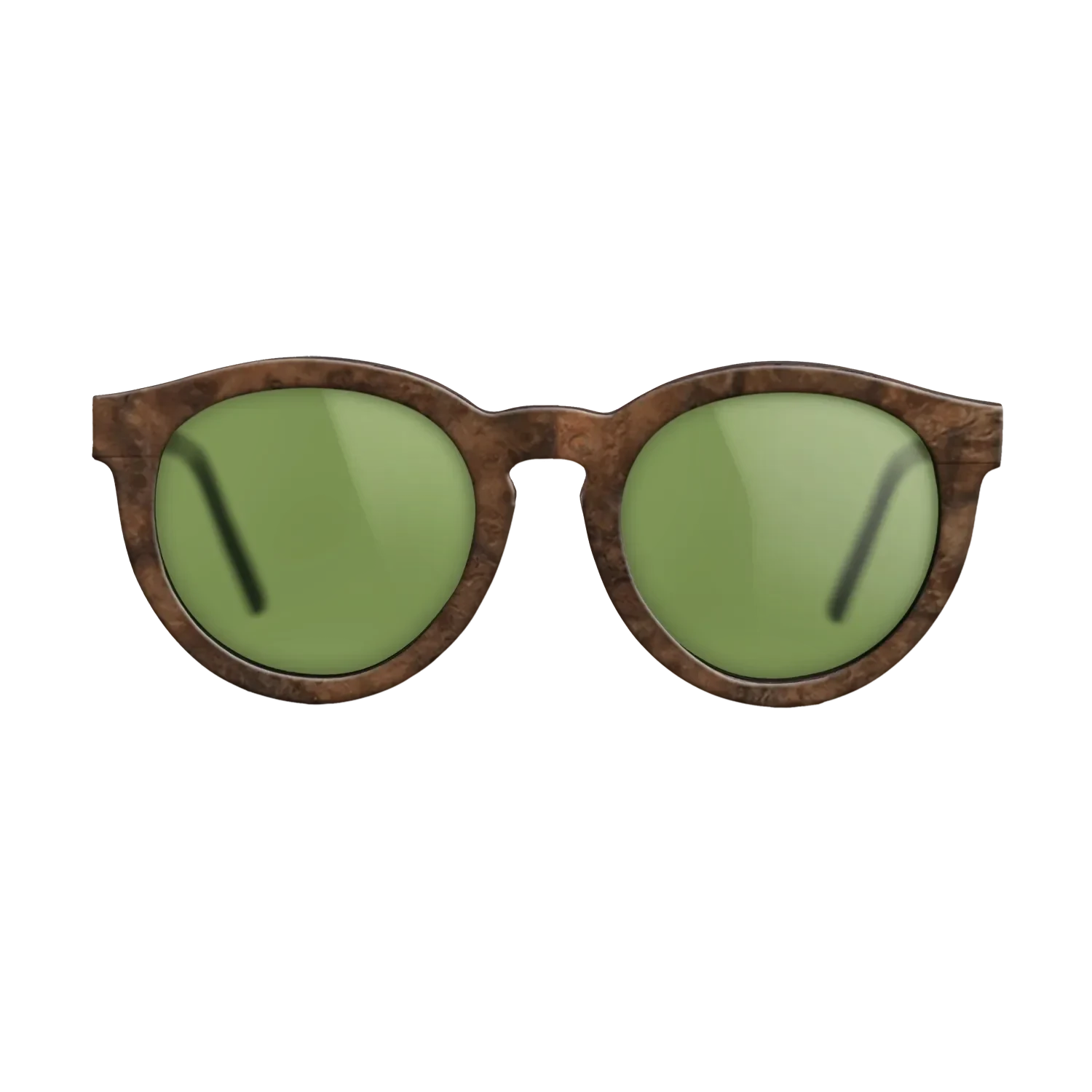 Walnut Burl,Walnut: Straight Grain: Single Cut - The Rebel - Round - SIRIS wood optic