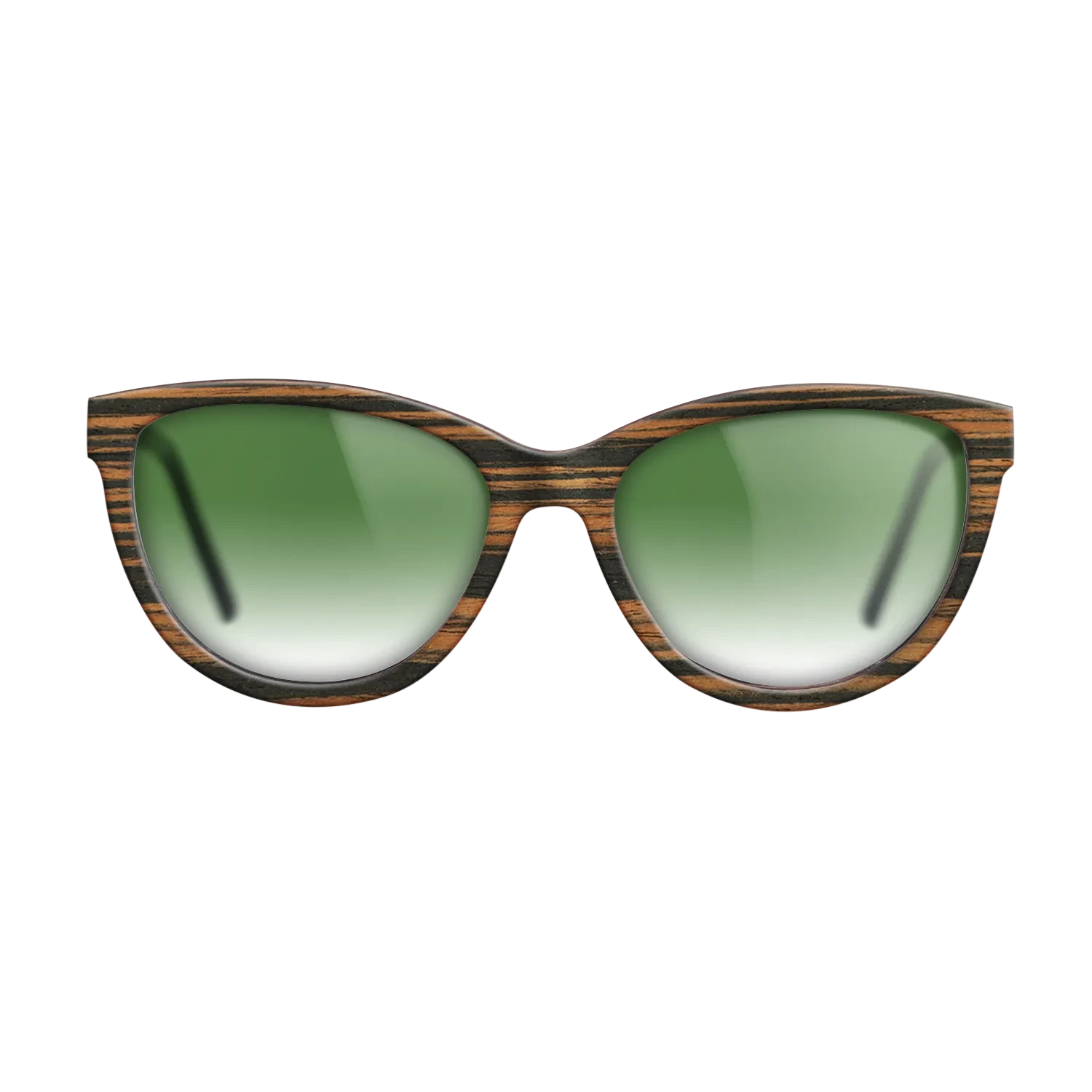 Italian Ebony,Walnut: Straight Grain: Single Cut - The Maiden - Cat - SIRIS wood optic