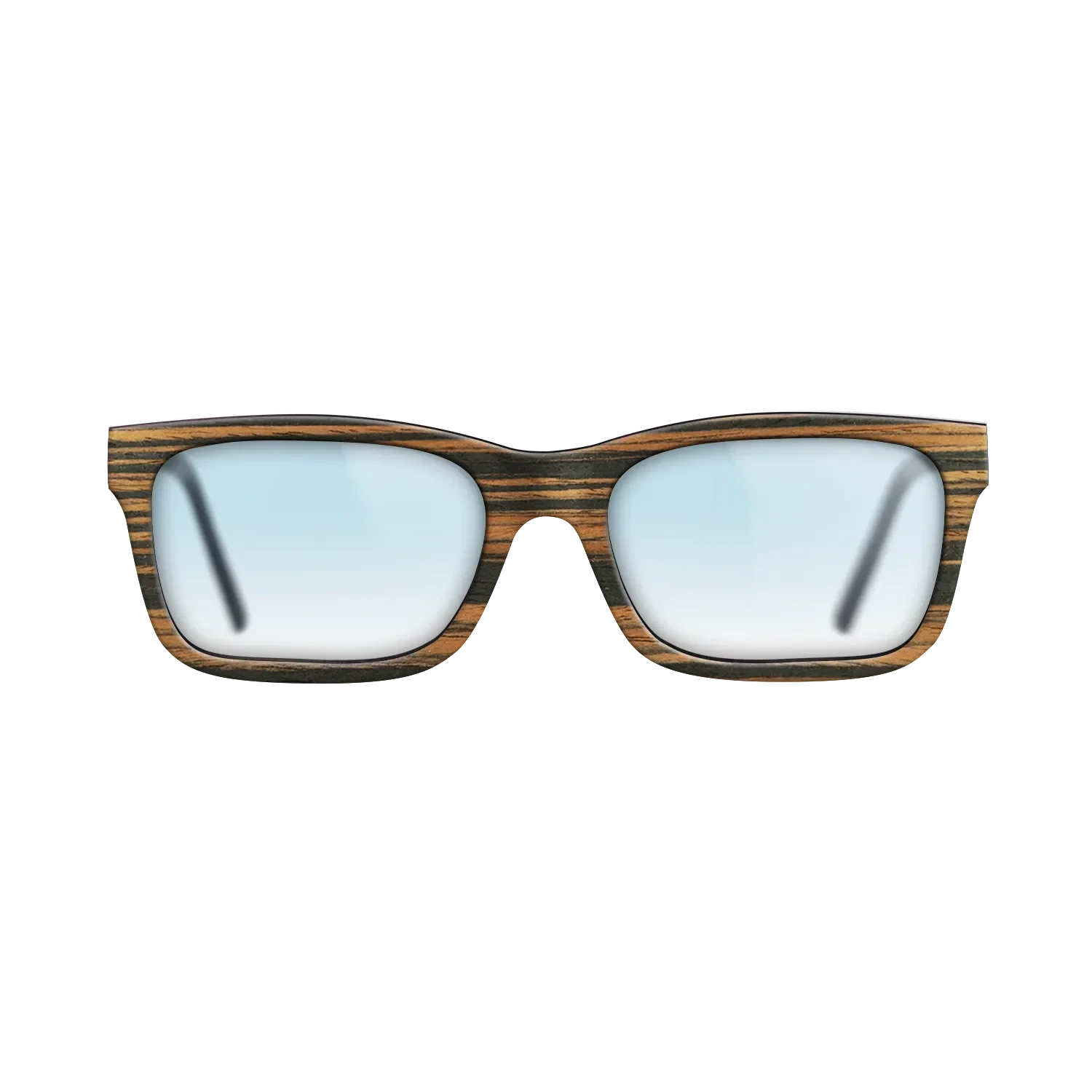 Italian Ebony,Walnut: Straight Grain: Single Cut - The Sage - Block - SIRIS wood optic