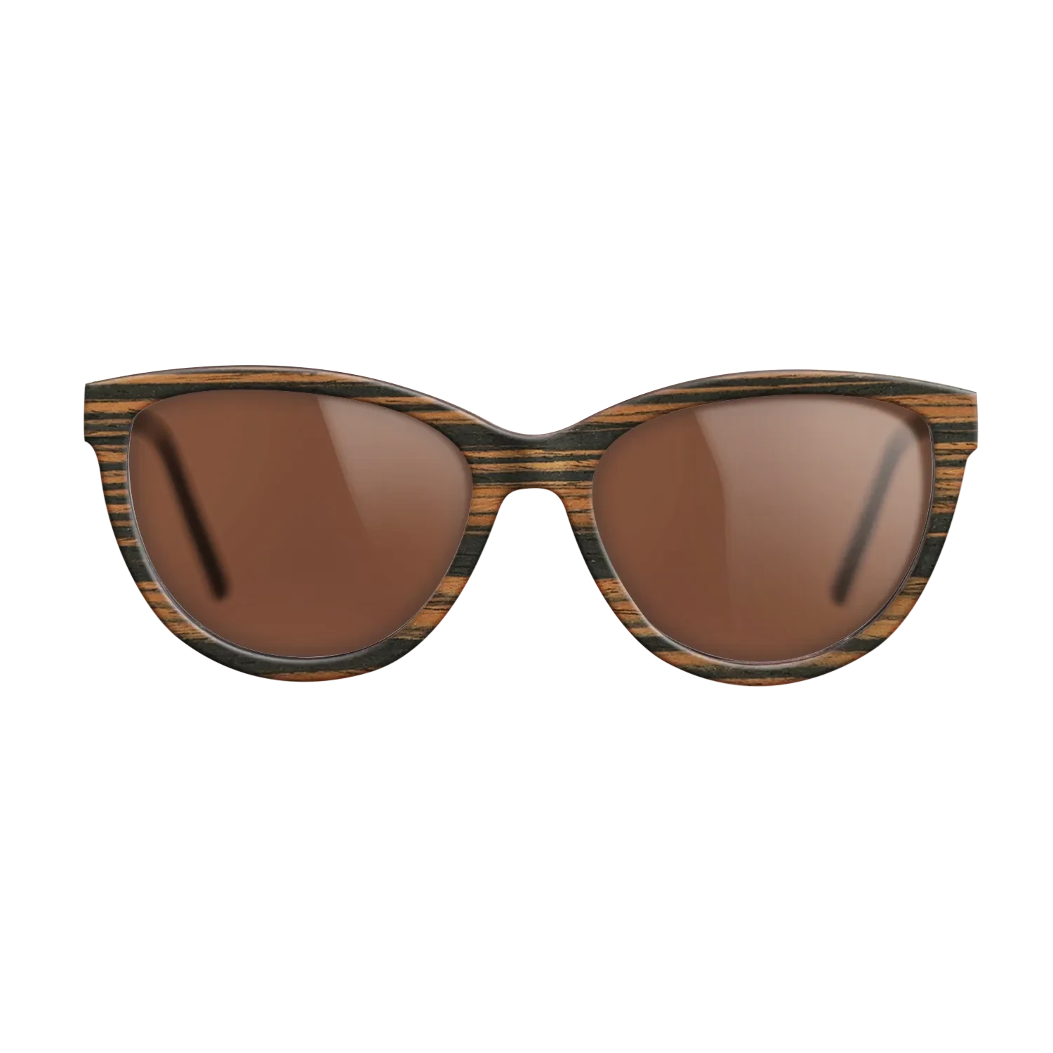 Italian Ebony,Walnut: Straight Grain: Single Cut - The Maiden - Cat - SIRIS wood optic