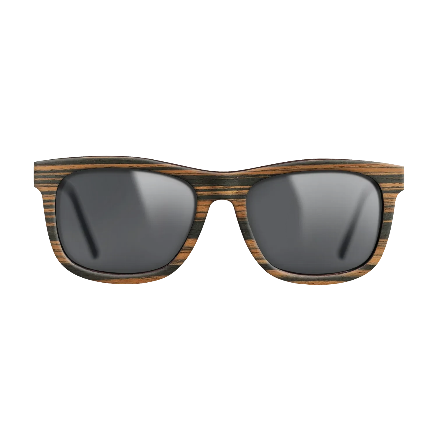 Italian Ebony,Walnut: Straight Grain: Single Cut - The Hero - Square - SIRIS wood optic
