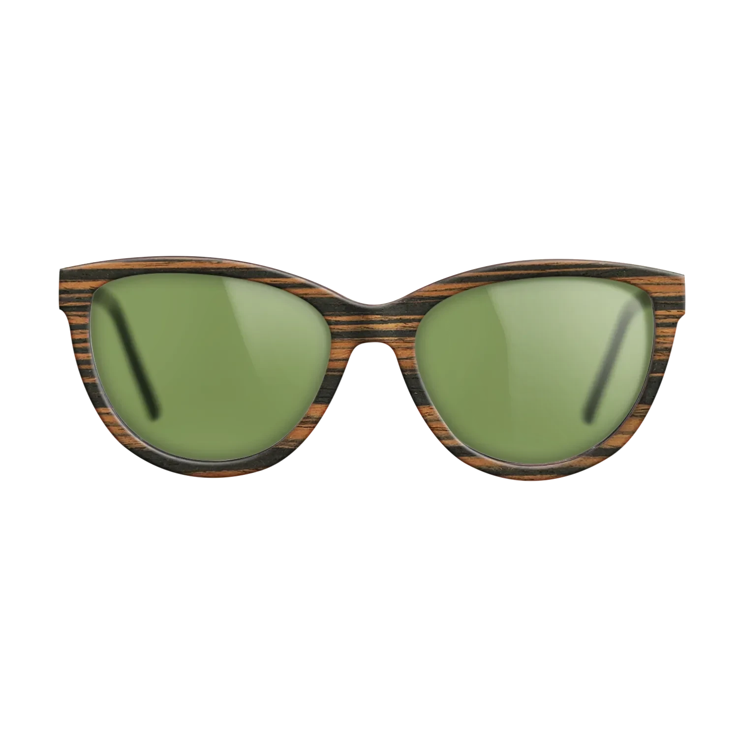 Italian Ebony,Walnut: Straight Grain: Single Cut - The Maiden - Cat - SIRIS wood optic