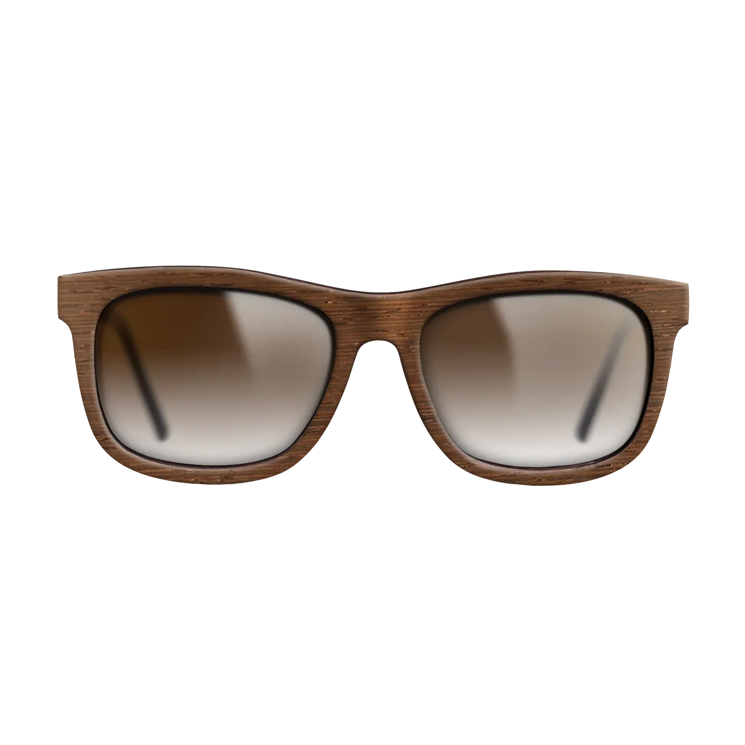 Wenge,Walnut: Straight Grain: Single Cut - The Hero - Square - SIRIS wood optic