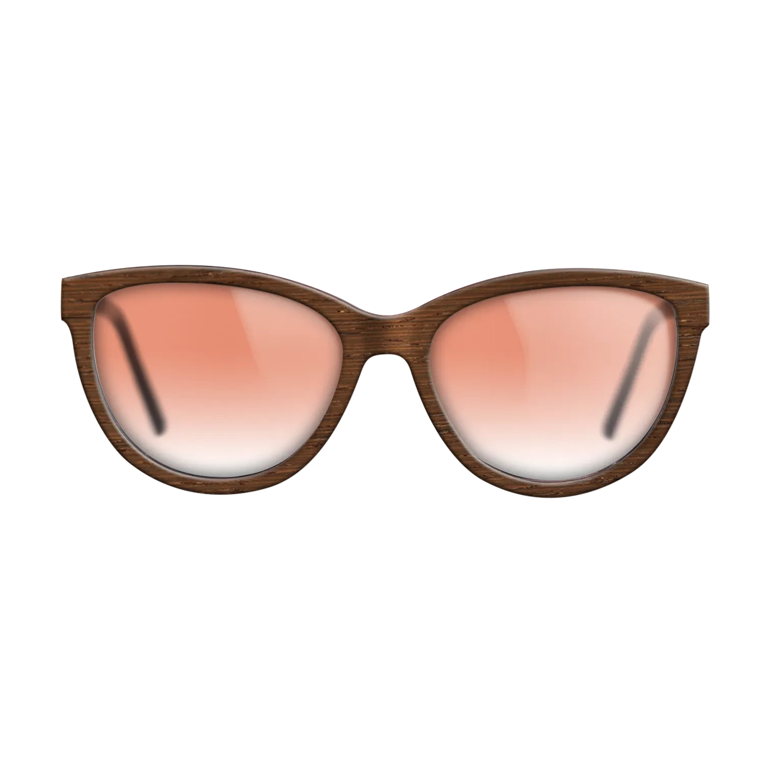 Wenge,Walnut: Straight Grain: Single Cut - The Maiden - Cat - SIRIS wood optic