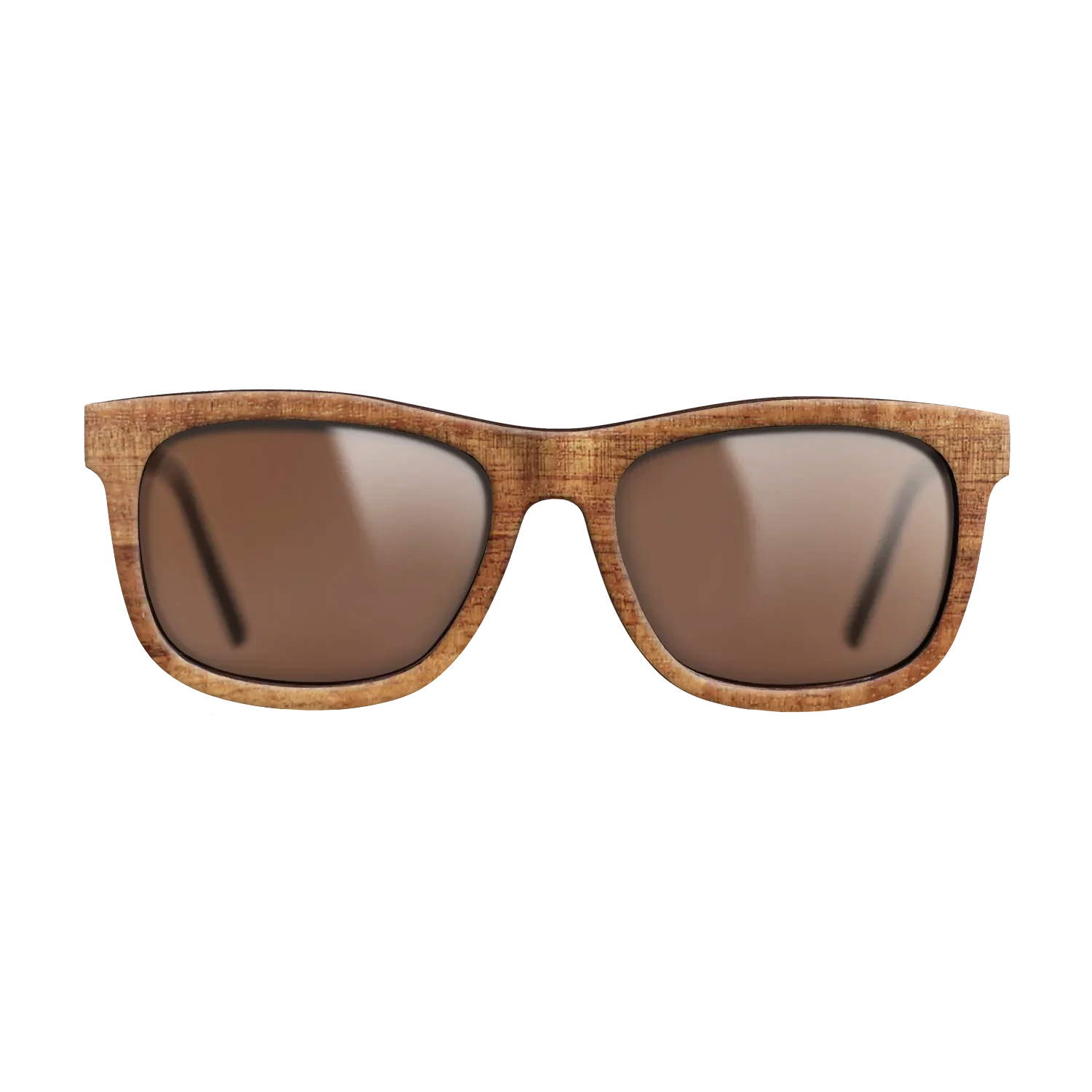 Walnut: Straight Grain,Koa: Single Cut - The Hero - Square - SIRIS wood optic