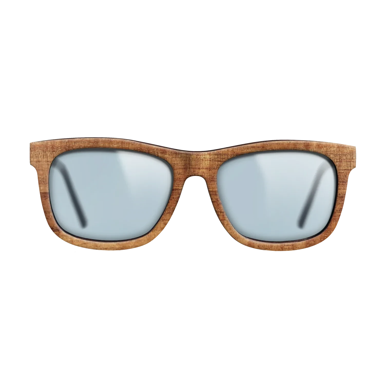 Walnut: Straight Grain,Koa: Single Cut - The Hero - Square - SIRIS wood optic