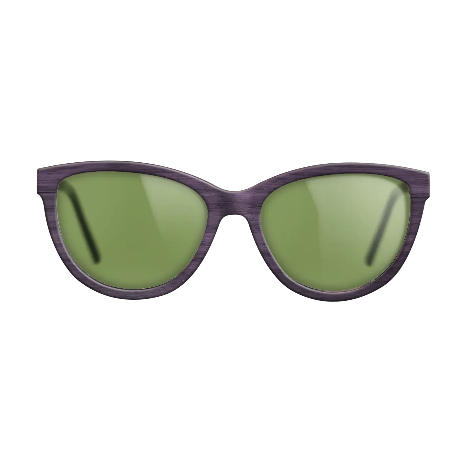 Poplar Dyed: Turquoise,Walnut: Straight Grain: Single Cut - The Maiden - Cat - SIRIS wood optic