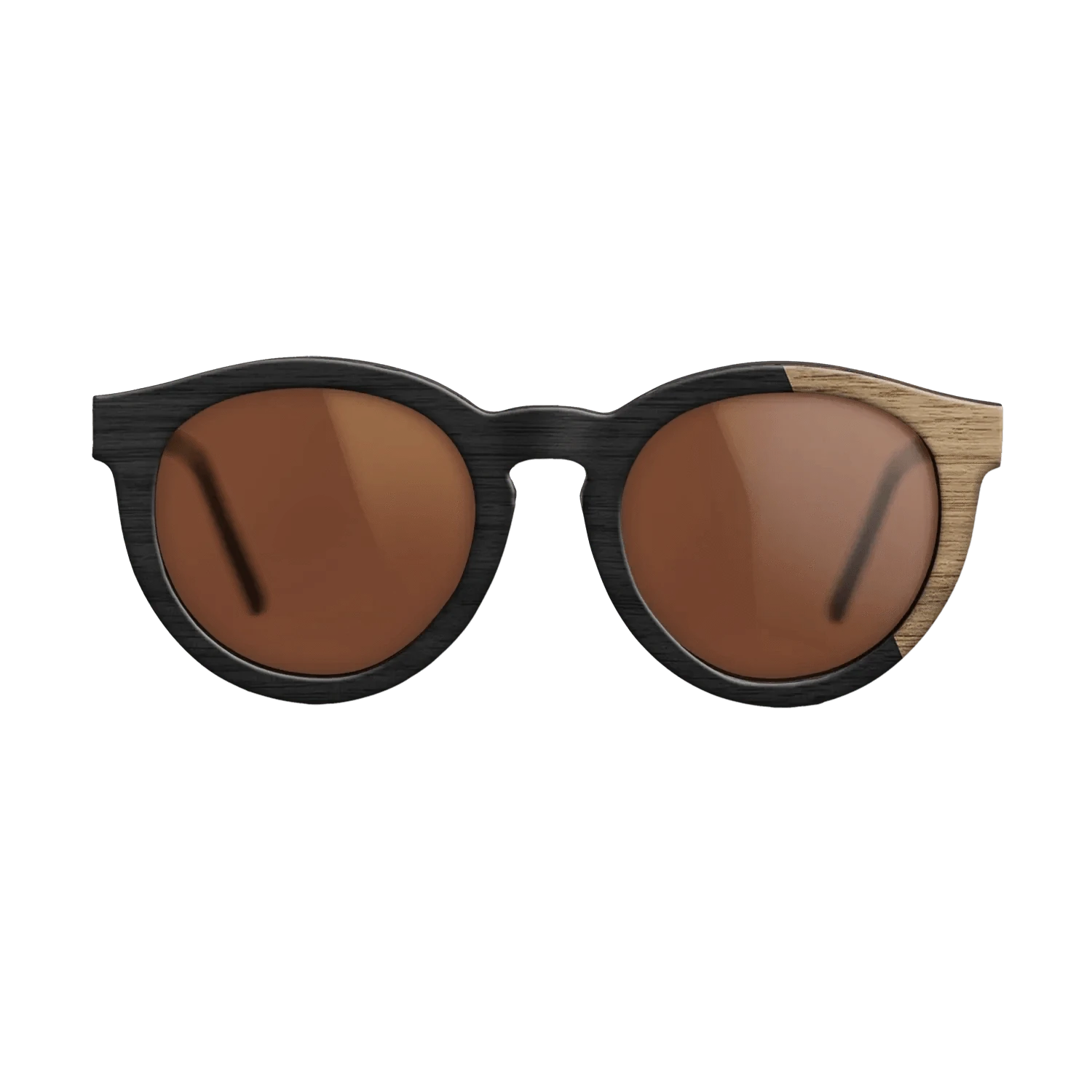 Sumi-e black dyed Straght Grain Walnut: Sumi-e - The Rebel - Round - 1932 - SIRIS wood optic