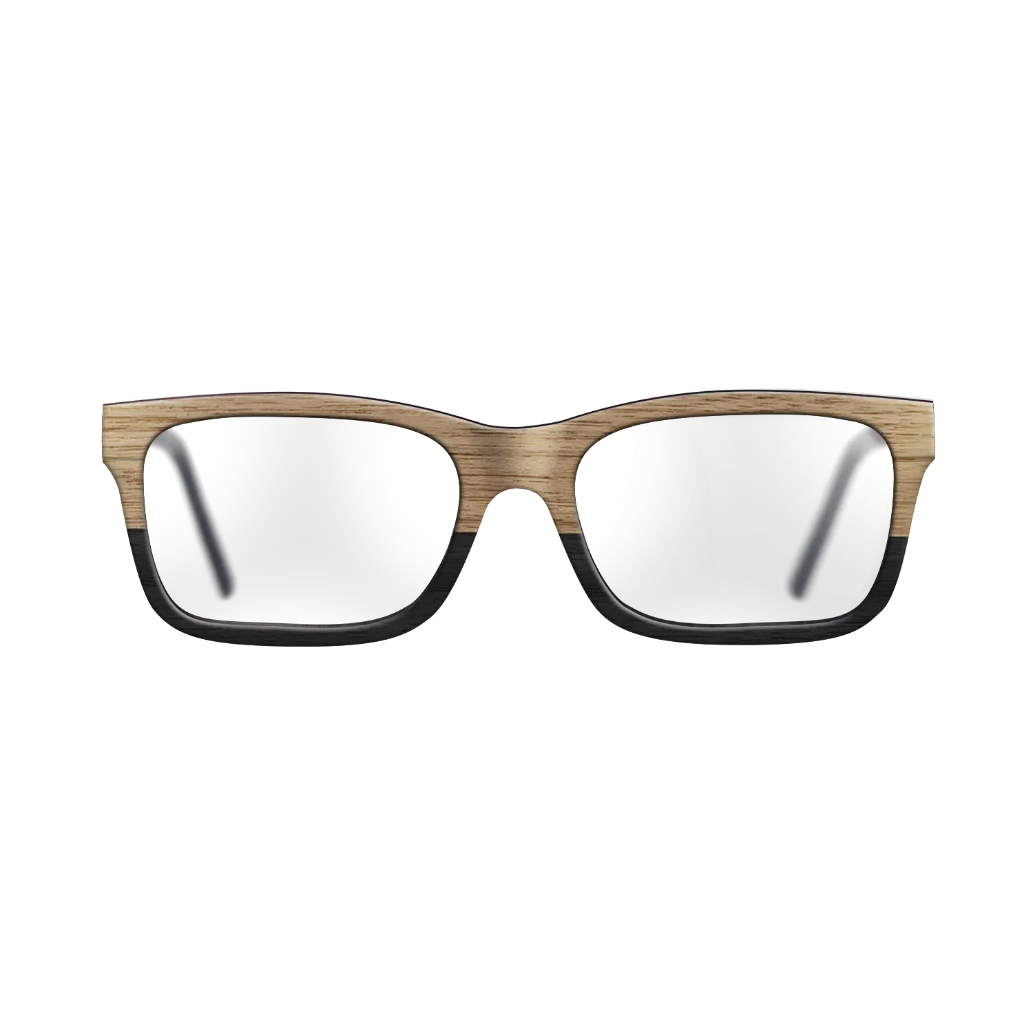 Sumi-e black dyed Straght Grain Walnut: Sumi-e - The Sage - Rectangle - 2055 - SIRIS wood optic