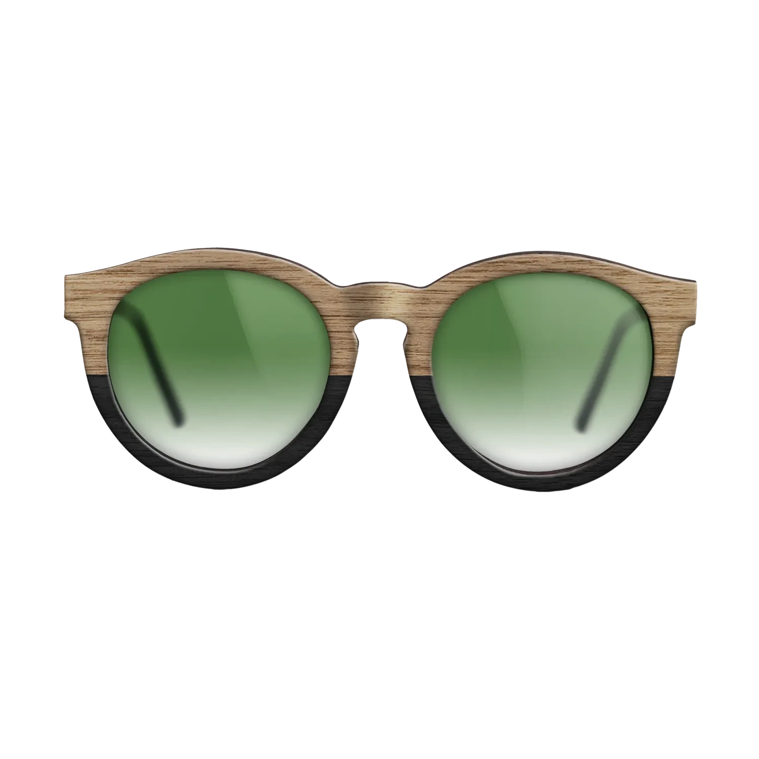 Sumi-e black dyed Straght Grain Walnut: Sumi-e - The Rebel - Round - 2055 - SIRIS wood optic