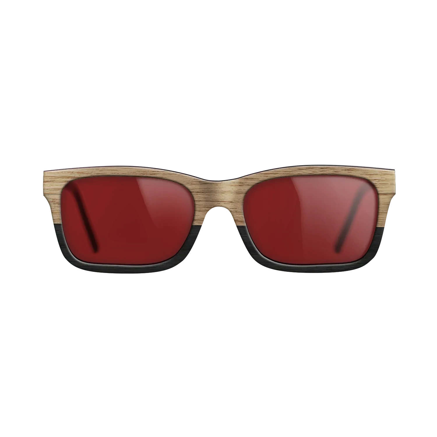 Sumi-e black dyed Straght Grain Walnut: Sumi-e - The Sage - Rectangle - 2055 - SIRIS wood optic