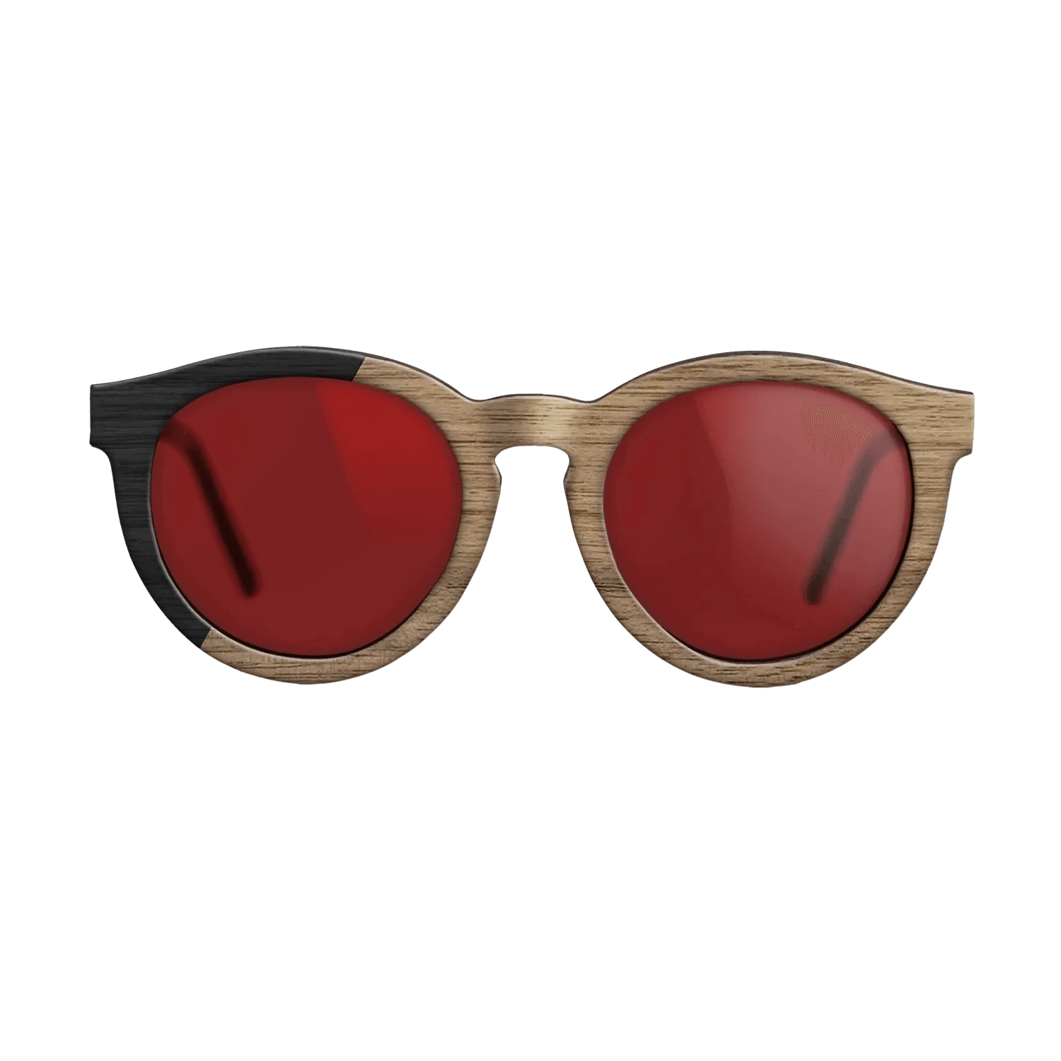 Sumi-e black dyed Straght Grain Walnut: Sumi-e - The Rebel - Round - 927 - SIRIS wood optic