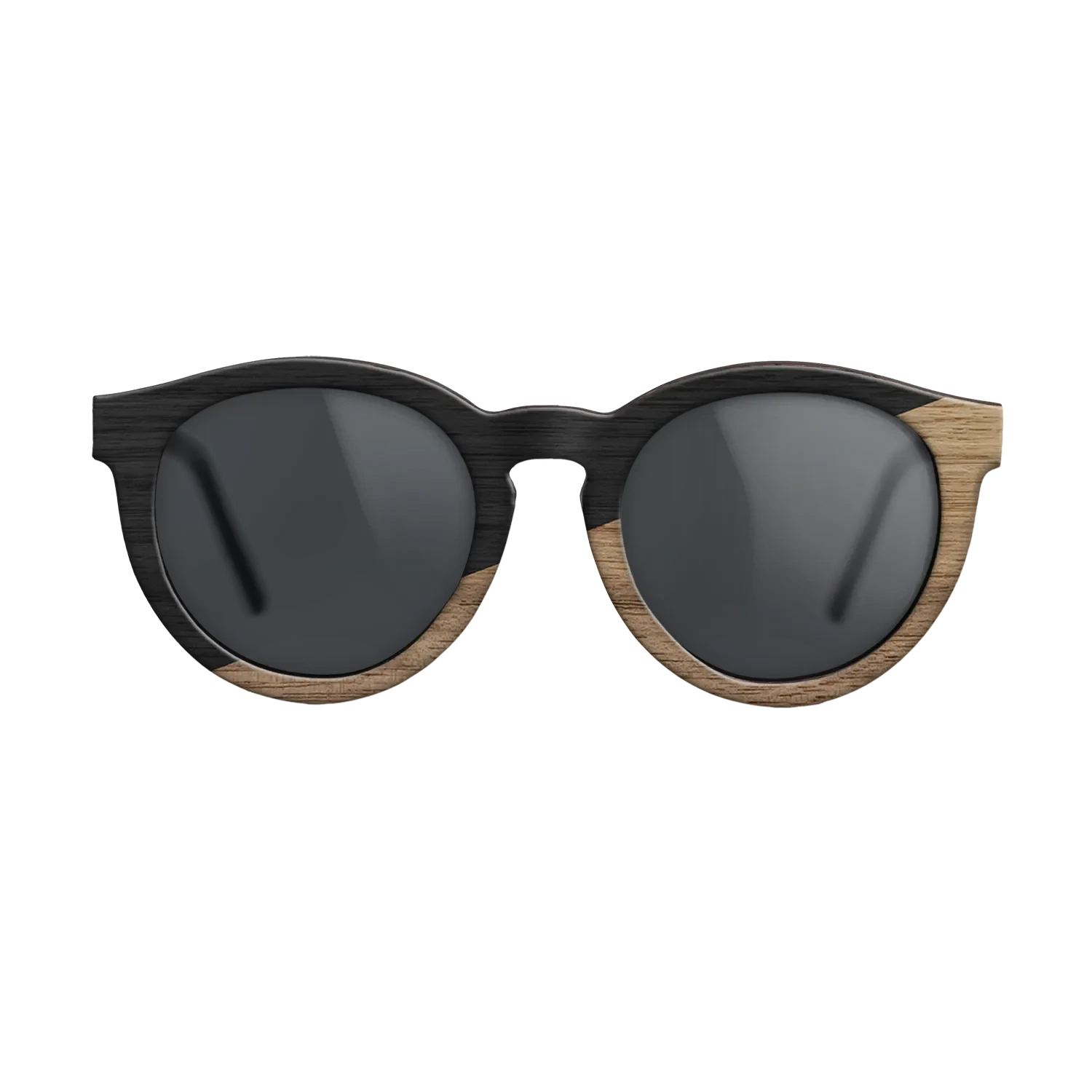 Sumi-e black dyed Straght Grain Walnut: Sumi-e - The Rebel - Round - 1569 - SIRIS wood optic