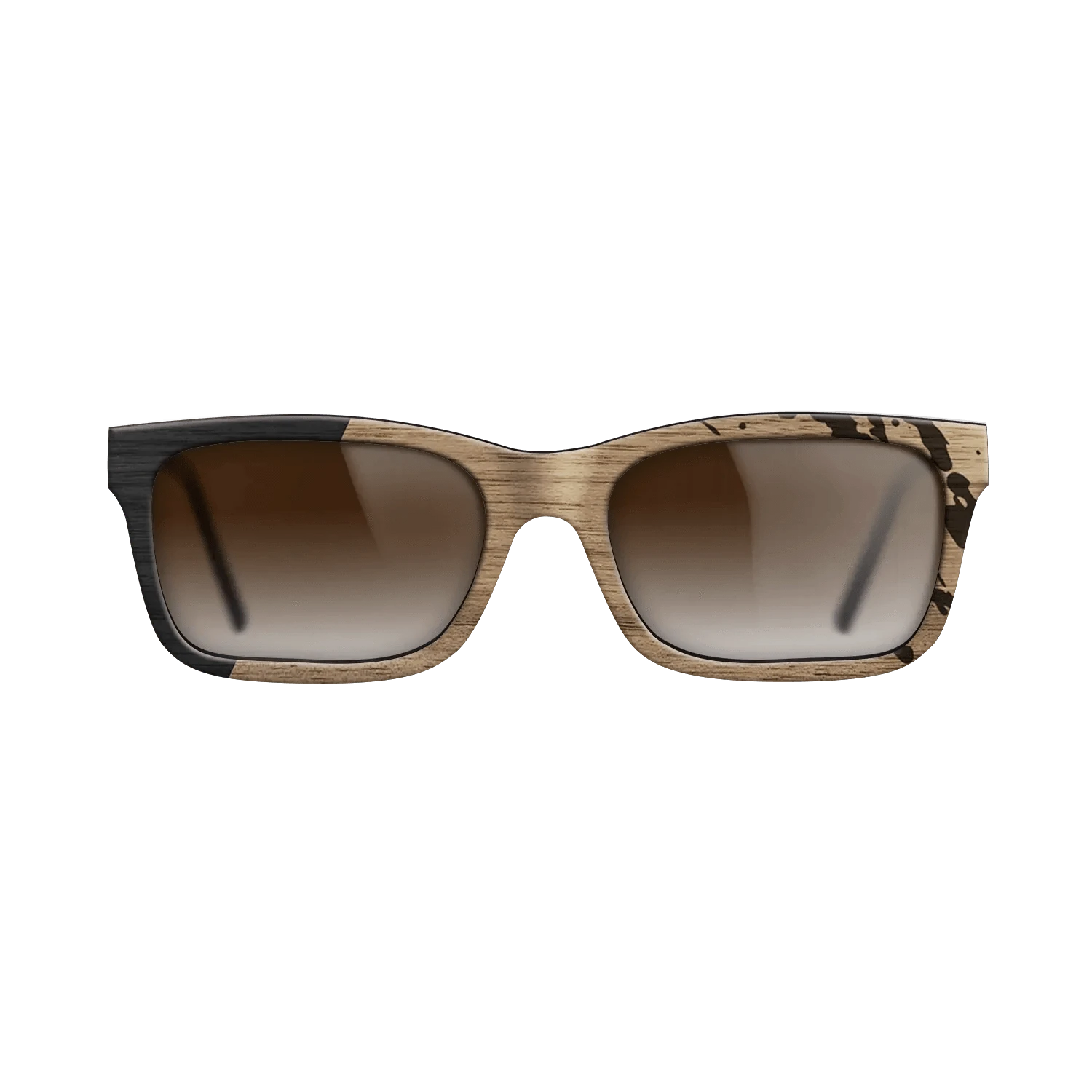 Sumi-e black dyed Straght Grain Walnut: Sumi-e - The Sage - Rectangle - 702 - SIRIS wood optic