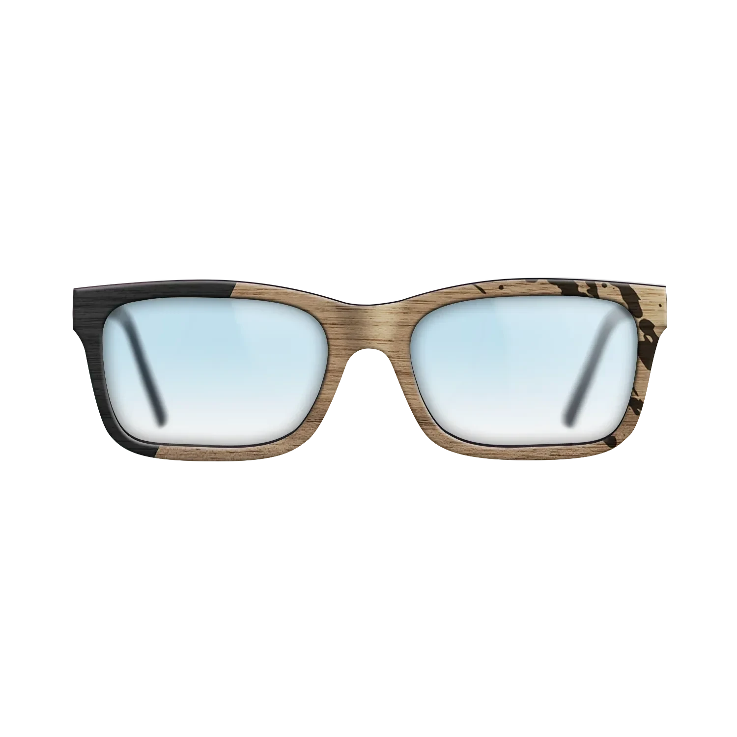 Sumi-e black dyed Straght Grain Walnut: Sumi-e - The Sage - Rectangle - 702 - SIRIS wood optic