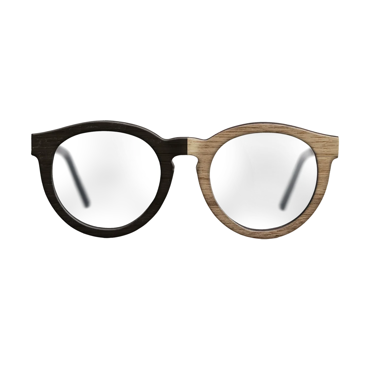 Yakisugi charred Straight Grain Walnut: Yakisugi - The Rebel - Round - 2034 - SIRIS wood optic