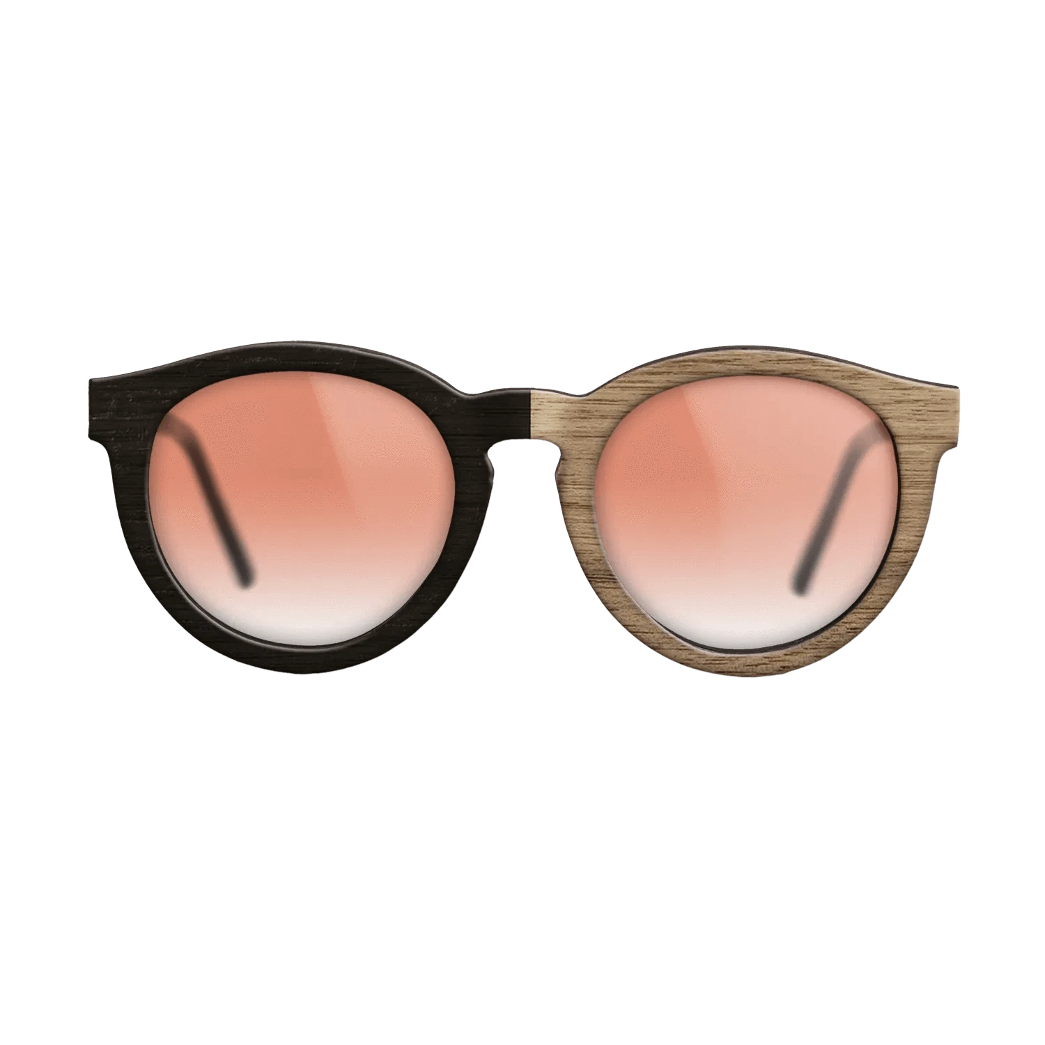 Yakisugi charred Straight Grain Walnut: Yakisugi - The Rebel - Round - 2034 - SIRIS wood optic