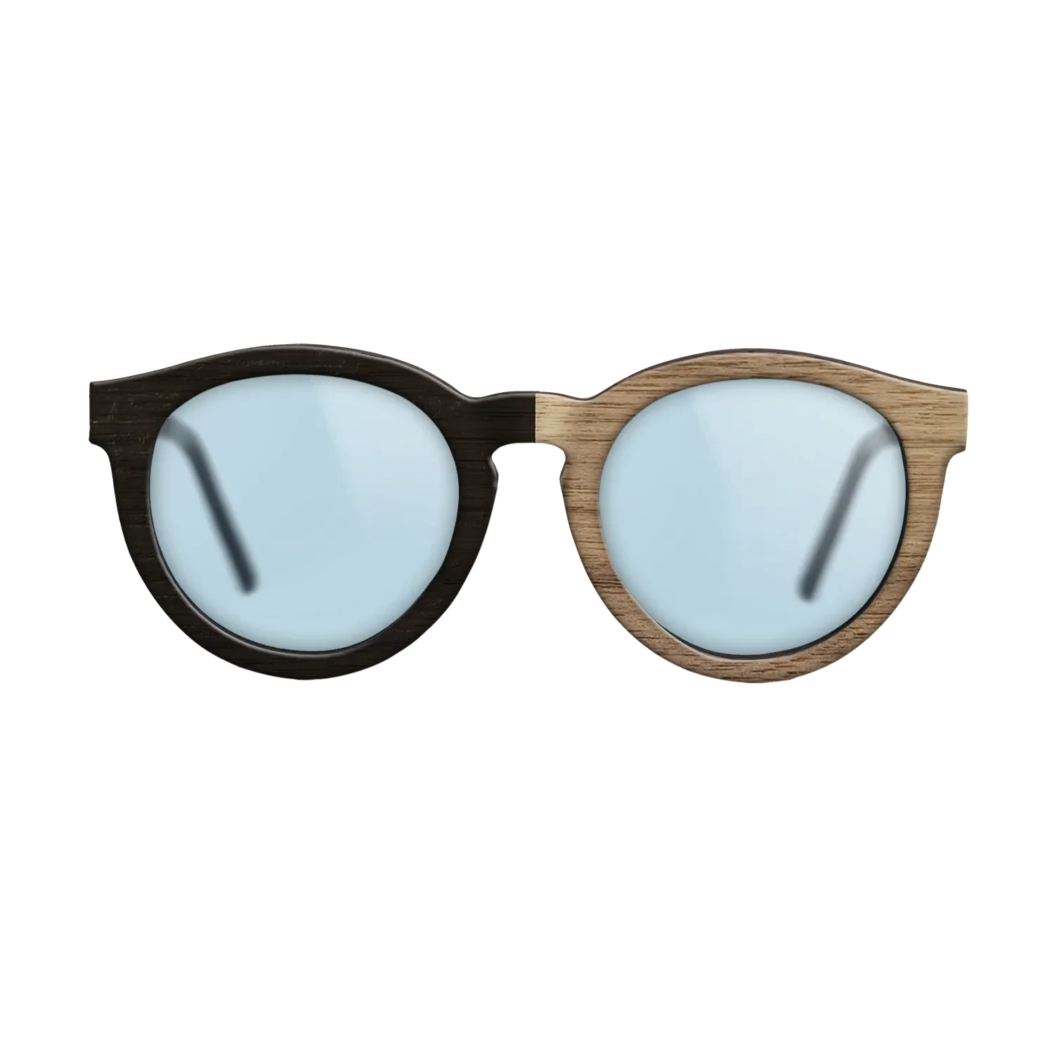 Yakisugi charred Straight Grain Walnut: Yakisugi - The Rebel - Round - 2034 - SIRIS wood optic