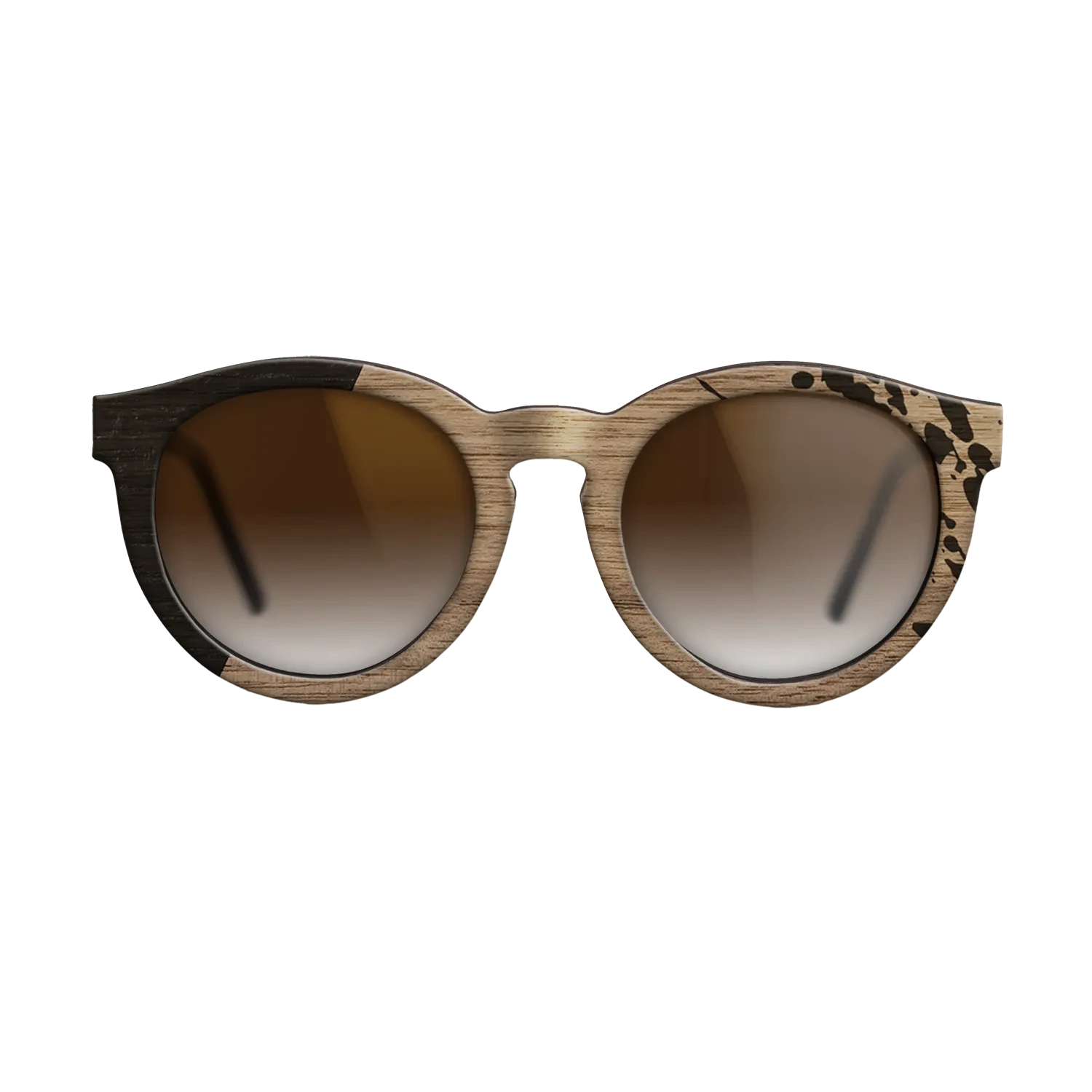 Yakisugi charred Straight Grain Walnut: Yakisugi - The Rebel - Round - 1638 - SIRIS wood optic