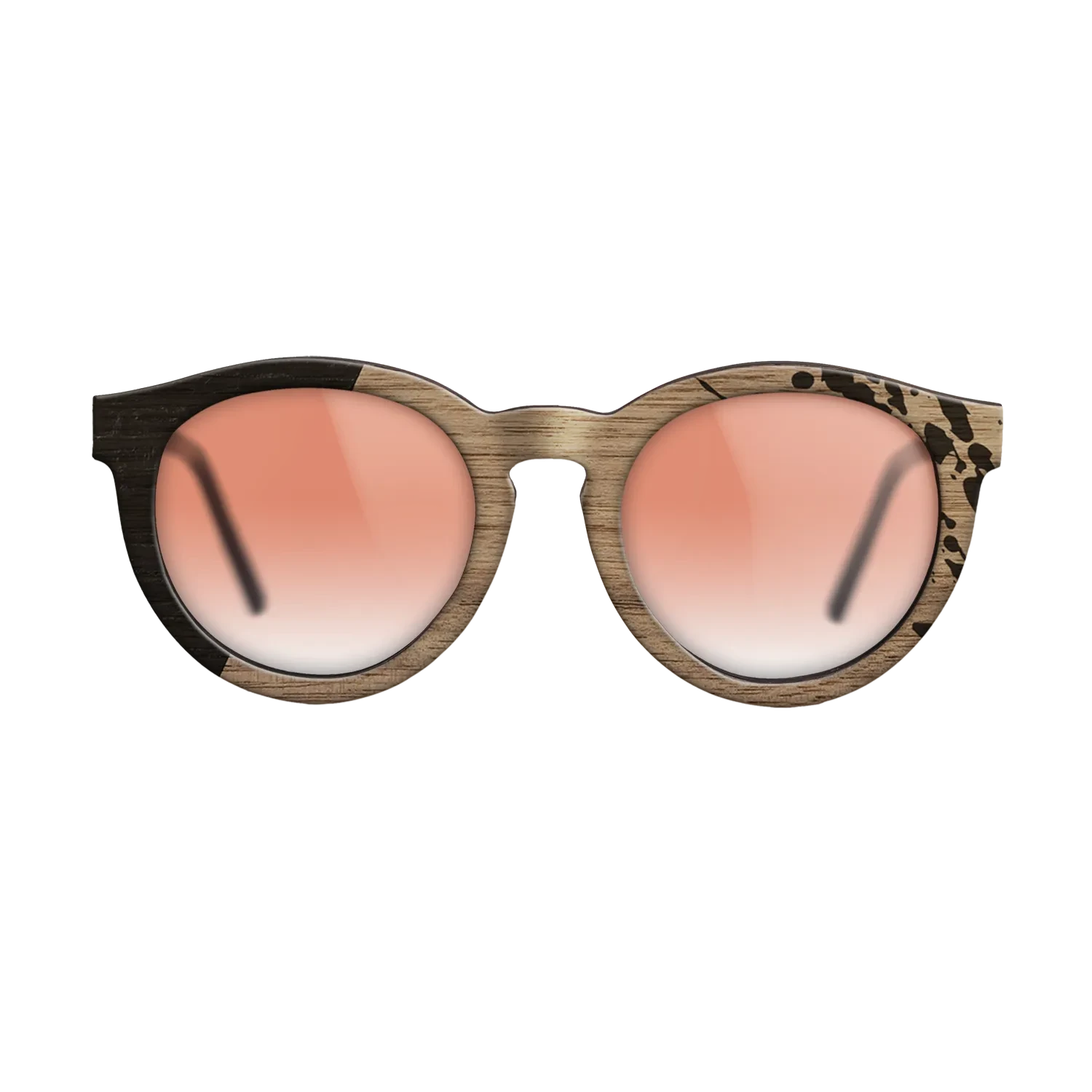 Yakisugi charred Straight Grain Walnut: Yakisugi - The Rebel - Round - 1638 - SIRIS wood optic