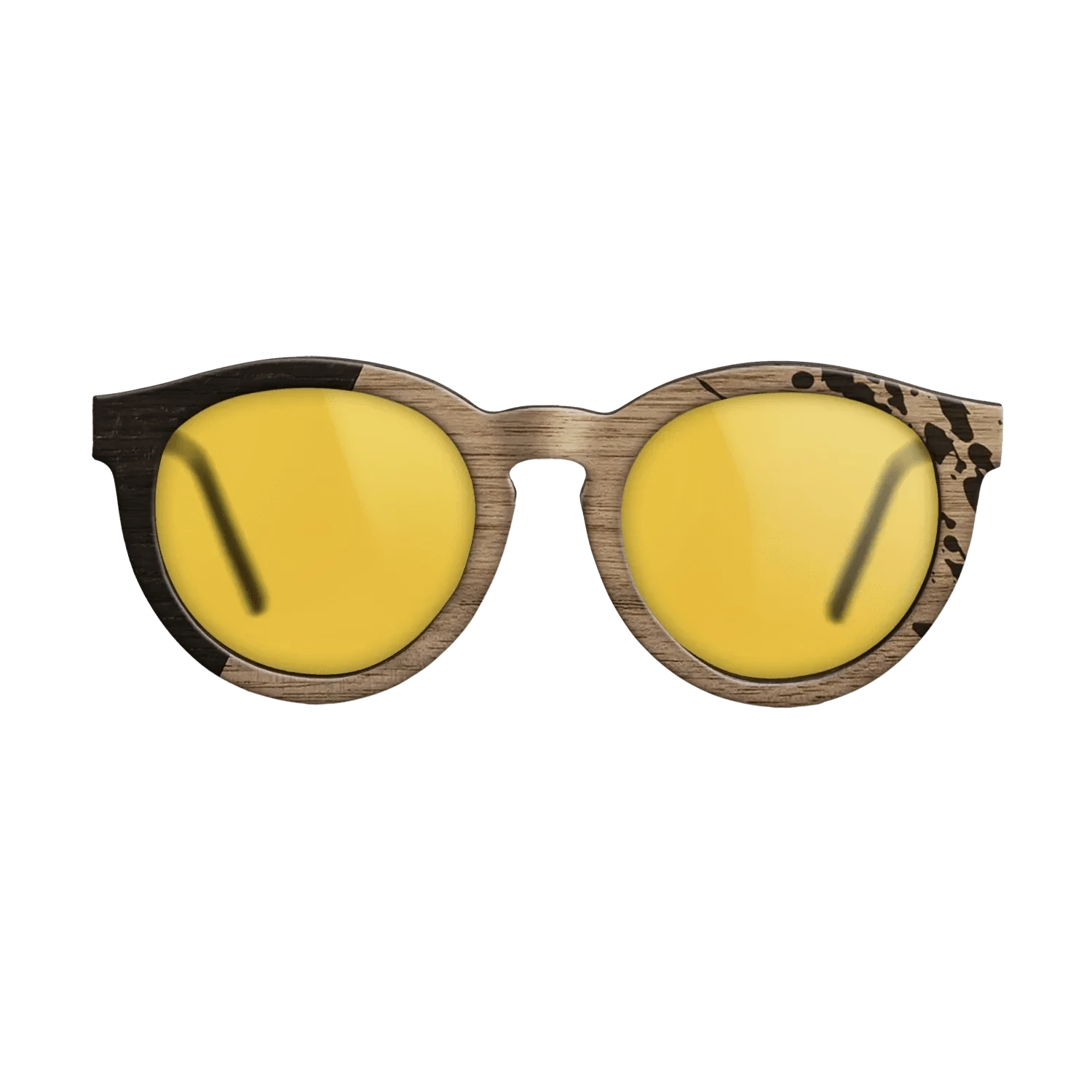 Yakisugi charred Straight Grain Walnut: Yakisugi - The Rebel - Round - 1638 - SIRIS wood optic