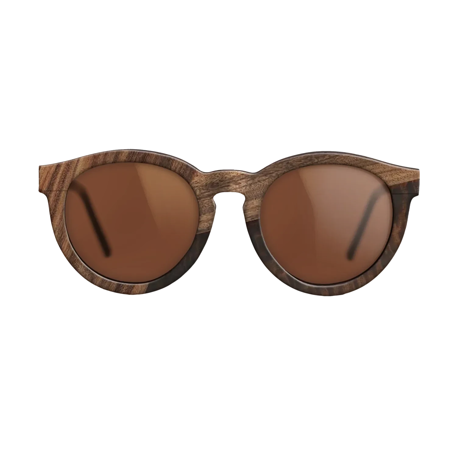 Olive Burl,Santos Rosewood Dark,Santos Rosewood Light,Fumed Eucalyptus,Italian Ebony: Geometric - The Rebel - Round - SIRIS wood optic