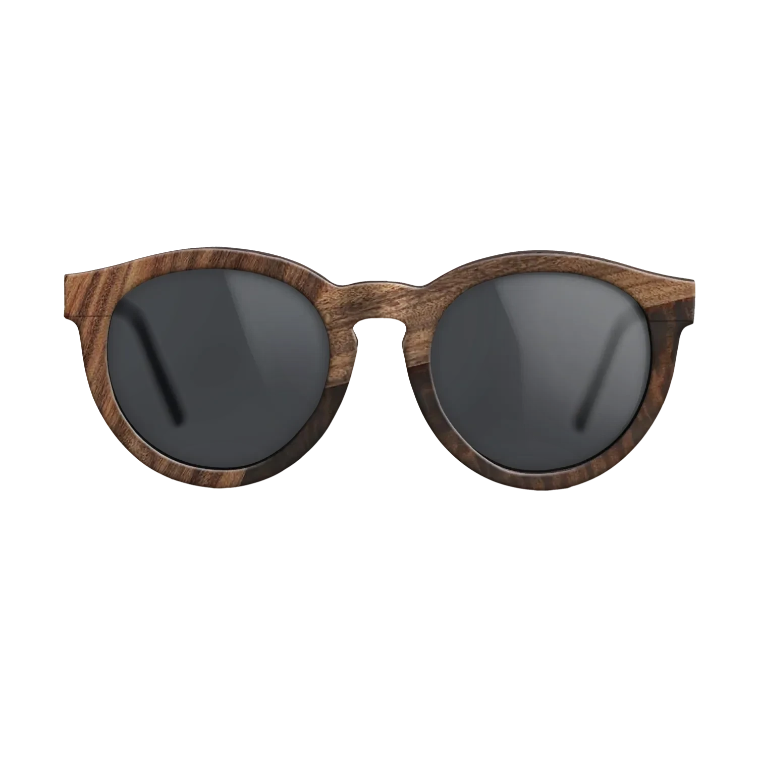 Olive Burl,Santos Rosewood Dark,Santos Rosewood Light,Fumed Eucalyptus,Italian Ebony: Geometric - The Rebel - Round - SIRIS wood optic