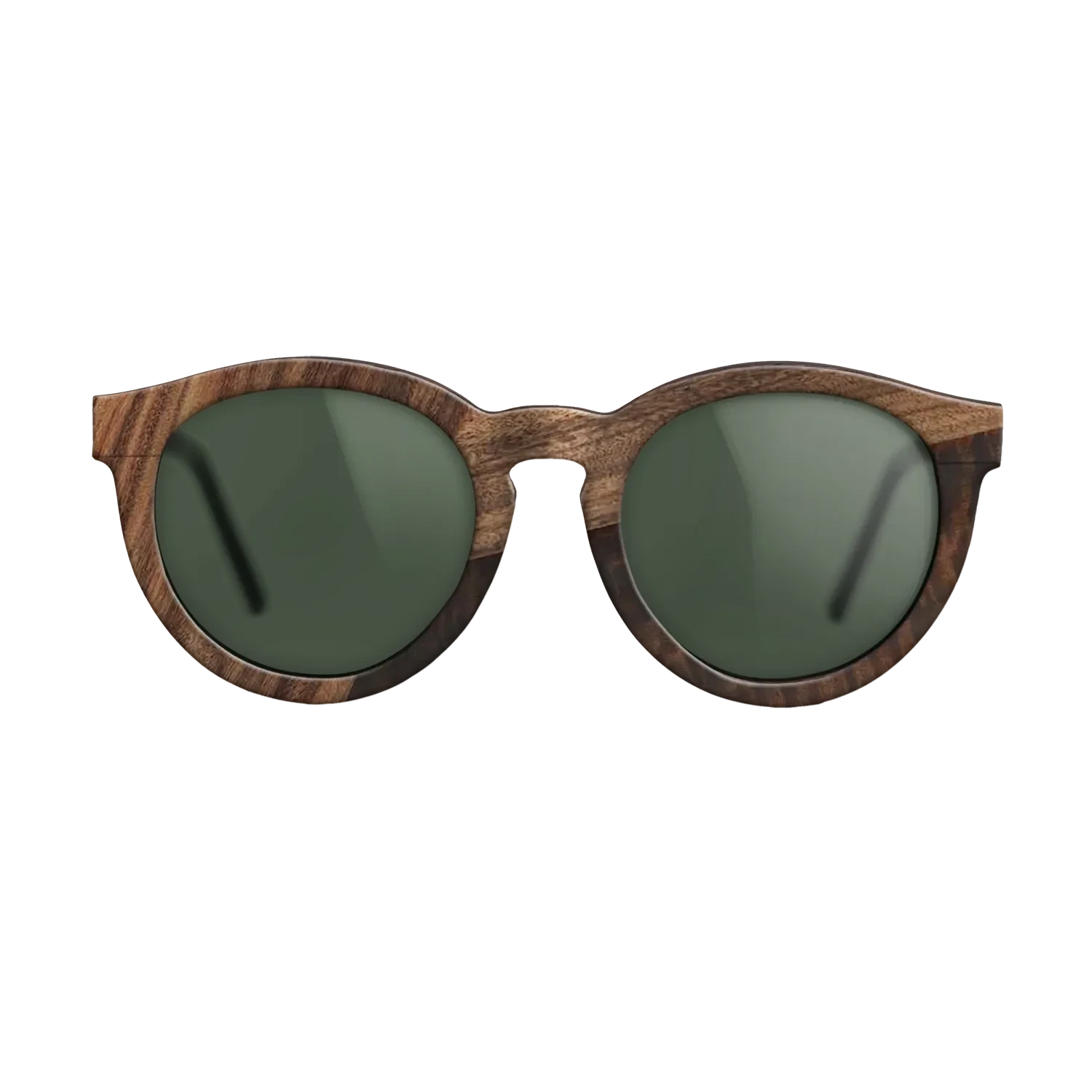 Olive Burl,Santos Rosewood Dark,Santos Rosewood Light,Fumed Eucalyptus,Italian Ebony: Geometric - The Rebel - Round - SIRIS wood optic